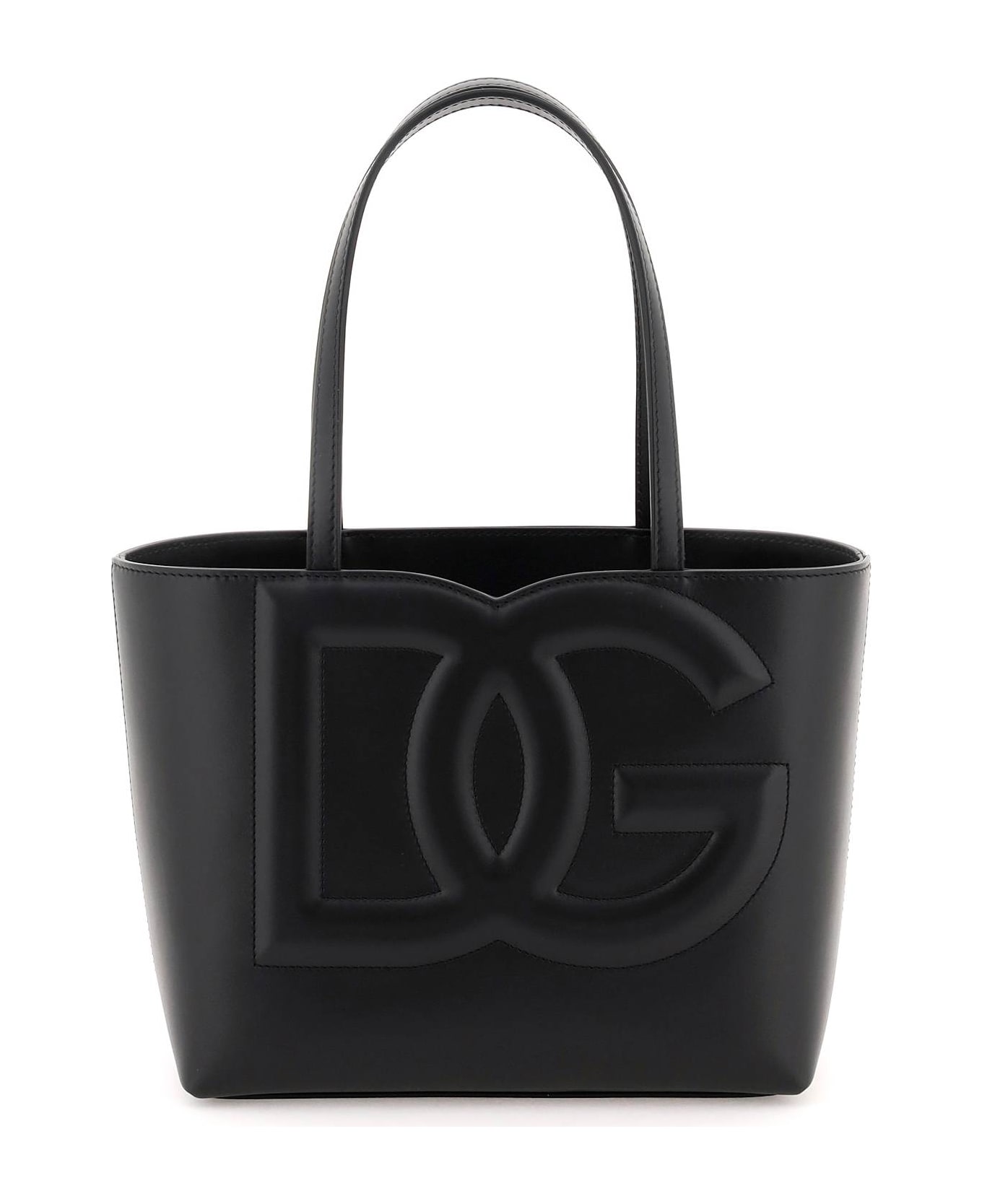 Dolce & Gabbana Dg Logo Shopping Bag - Black トートバッグ