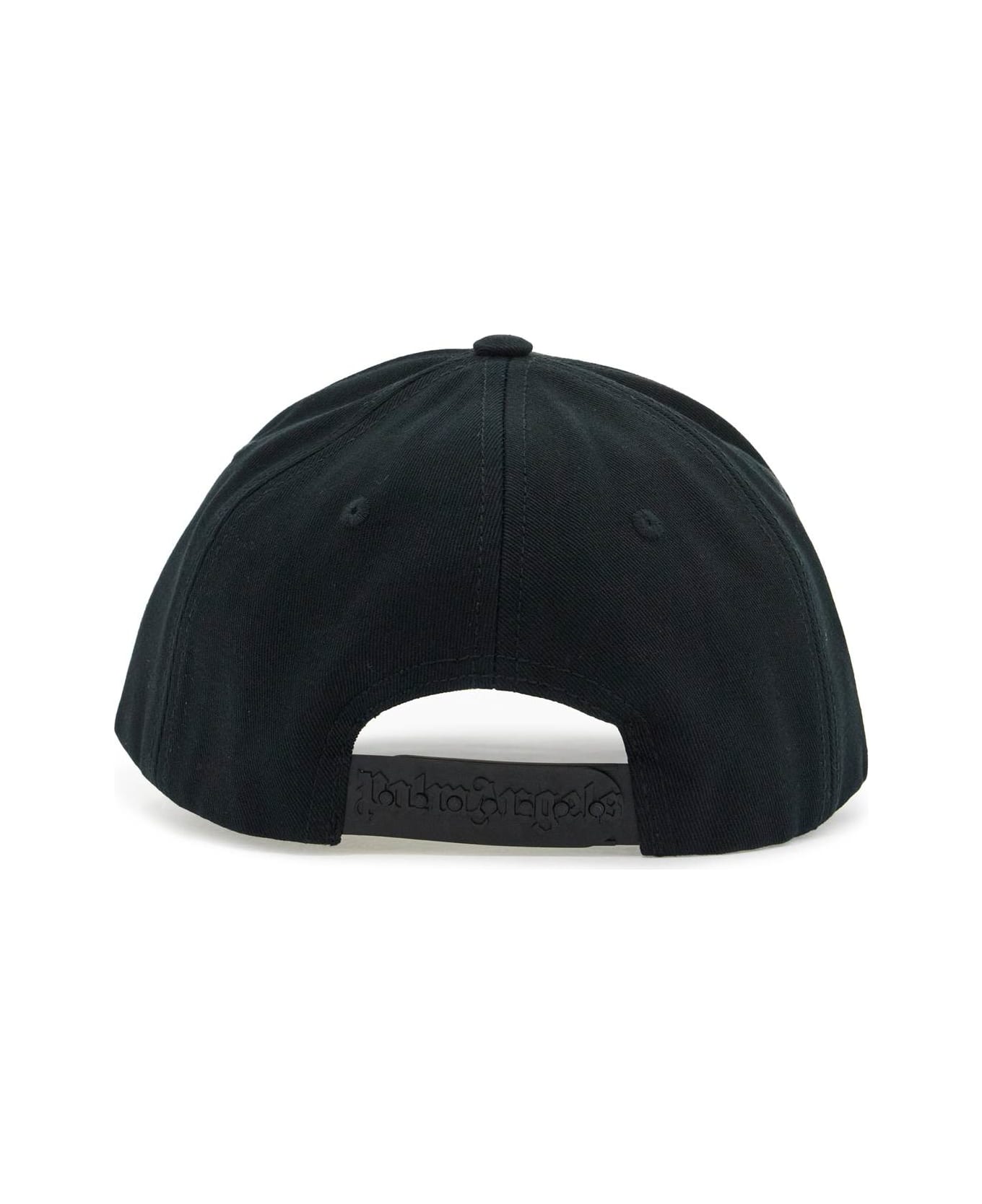 Palm Angels Classic Logo Cap - BLACK OFF WHITE