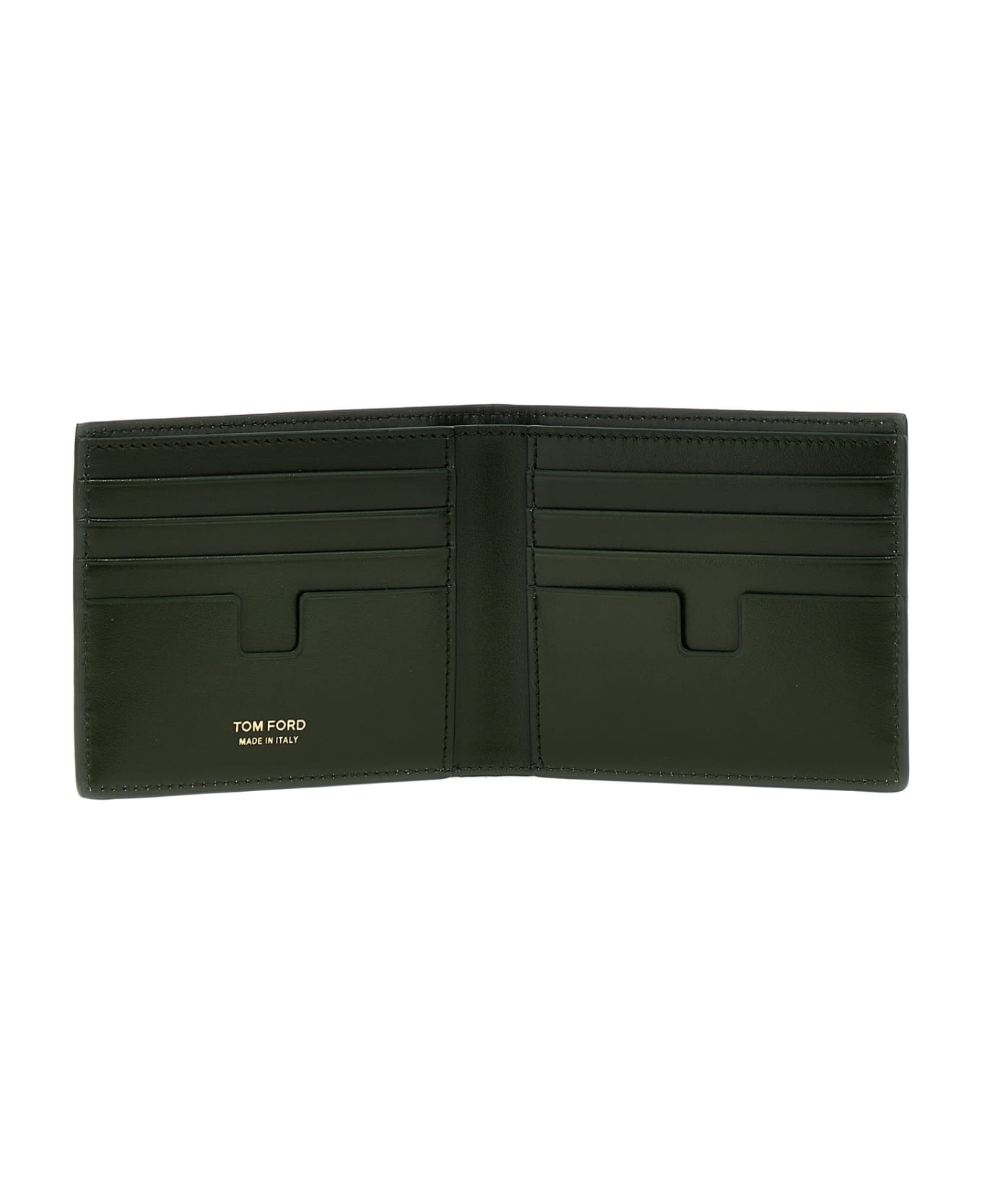 Tom Ford 'bi Fold' Wallet - Green 財布