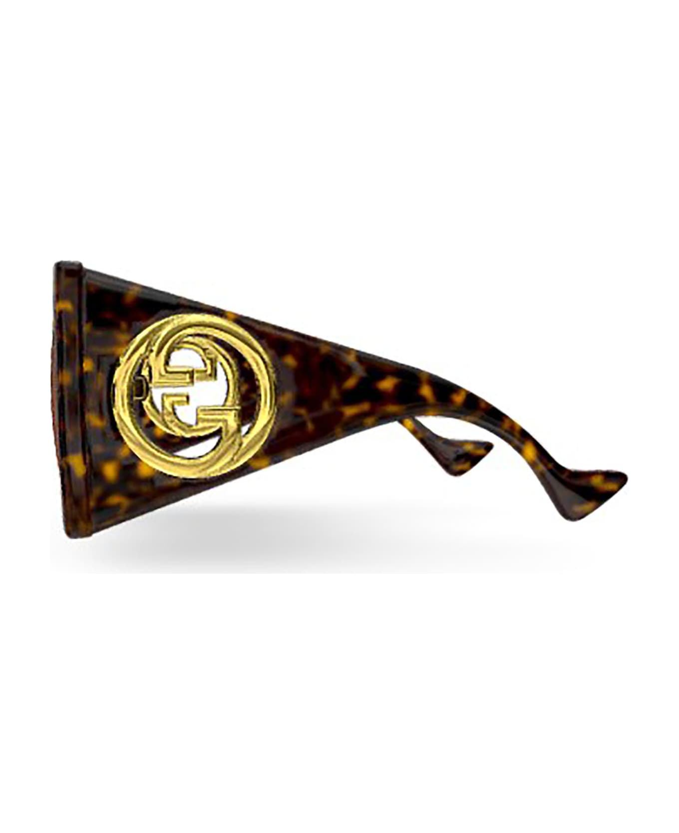 Gucci Eyewear Gg1254s Sunglasses - HAVANA-HAVANA-BROWN サングラス