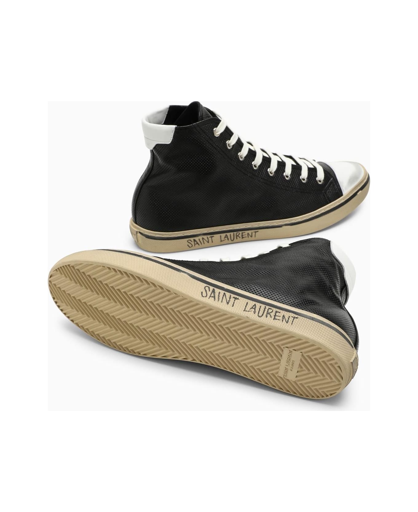 Saint Laurent Malibu Sneakers - Black