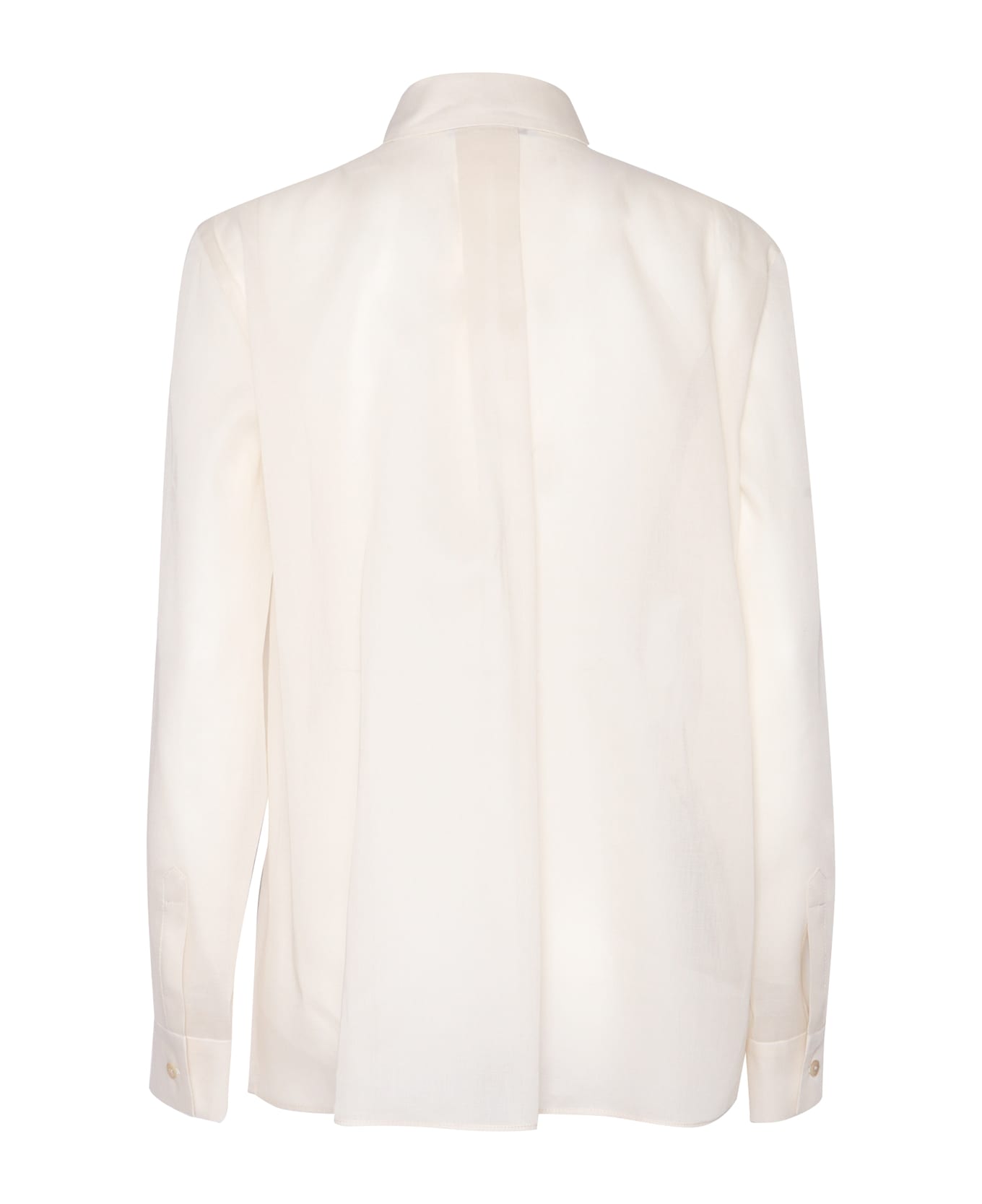 Alberta Ferretti Beige Shirt - WHITE