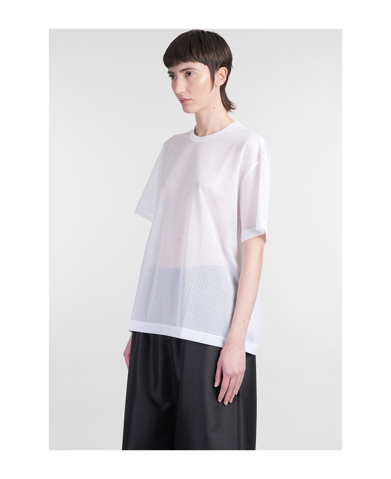Comme des Garçons T-shirt In White Polyester - white