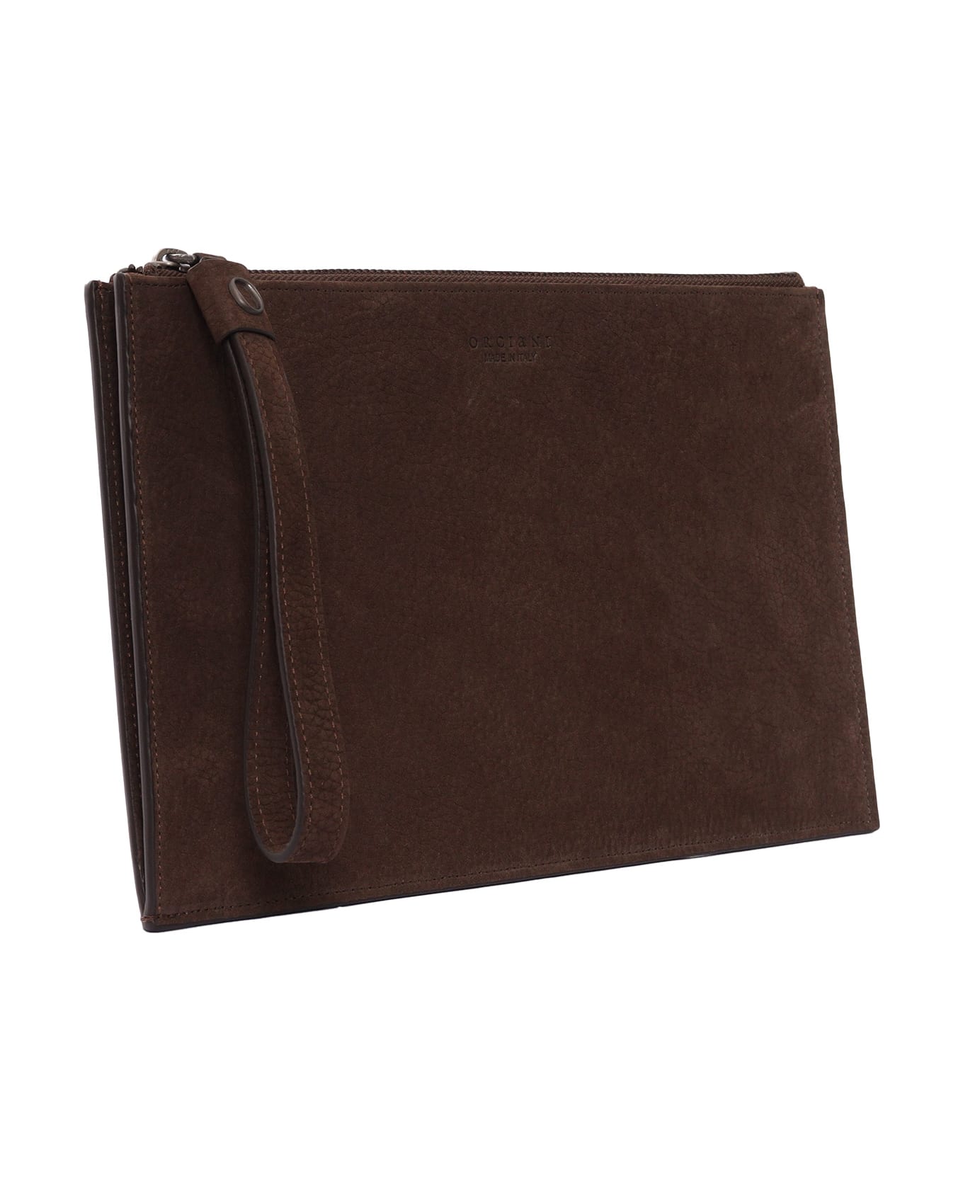 Orciani Coin Purse - BROWN