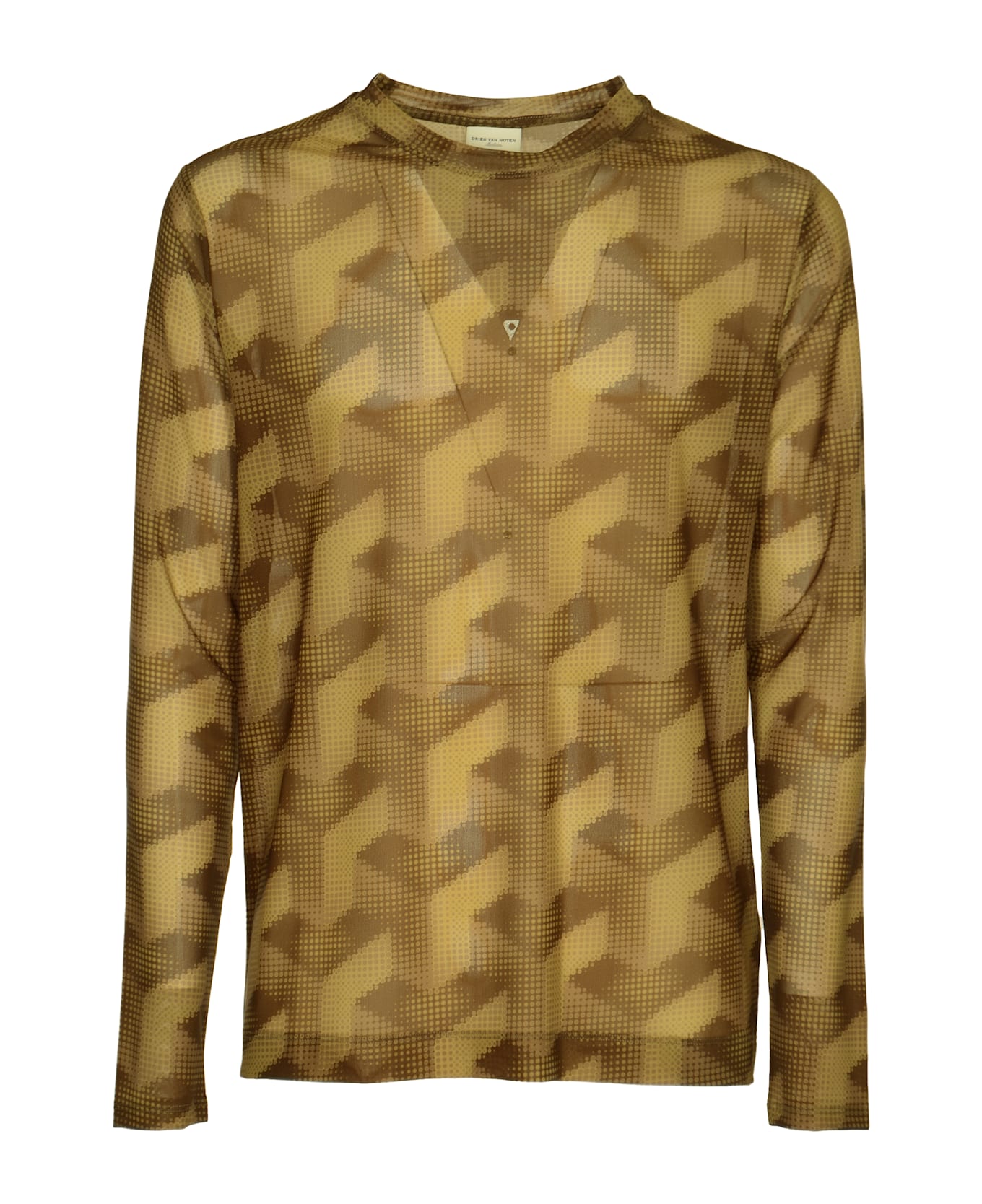 Dries Van Noten Horwick Top - Beige