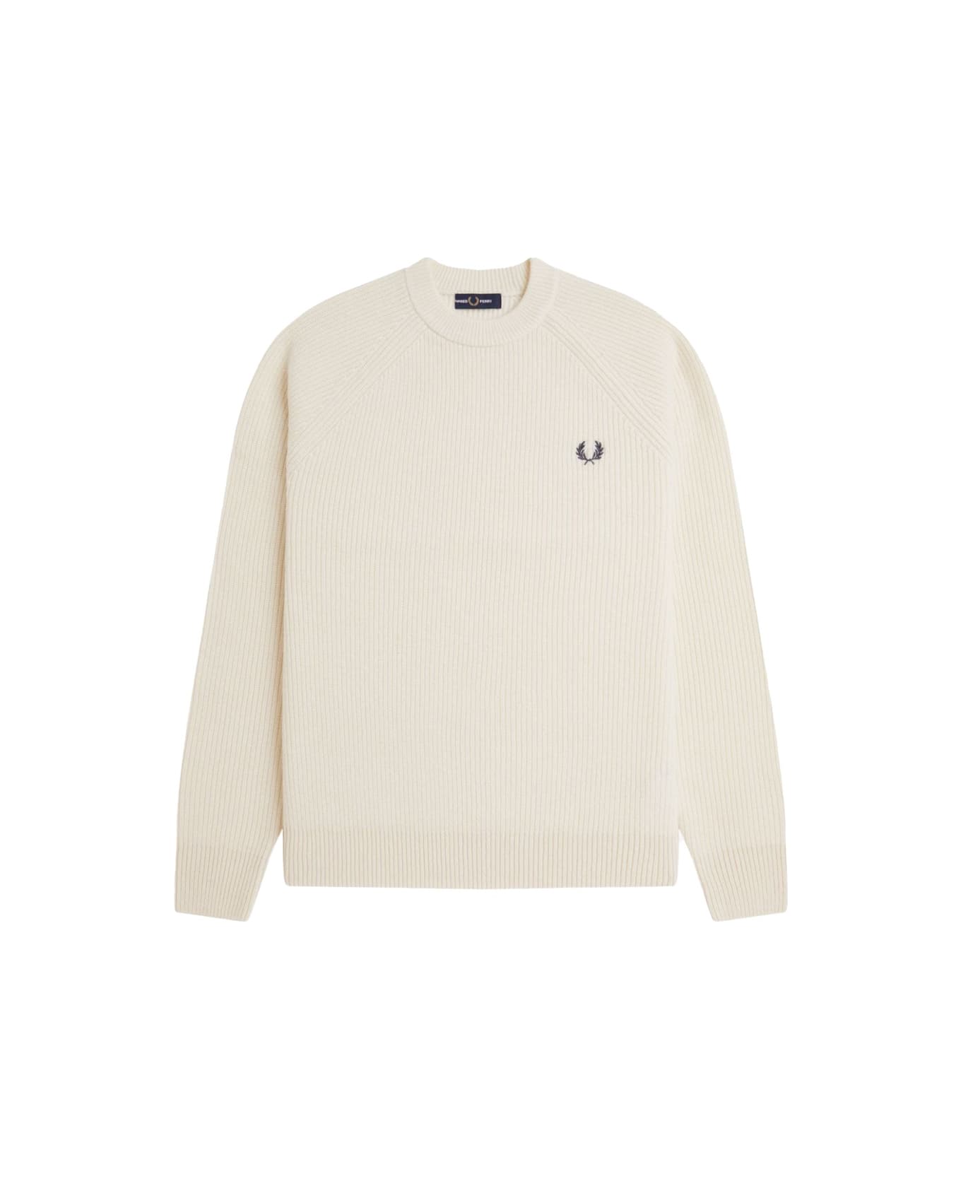 Fred Perry Jersey With Logo - POWDER