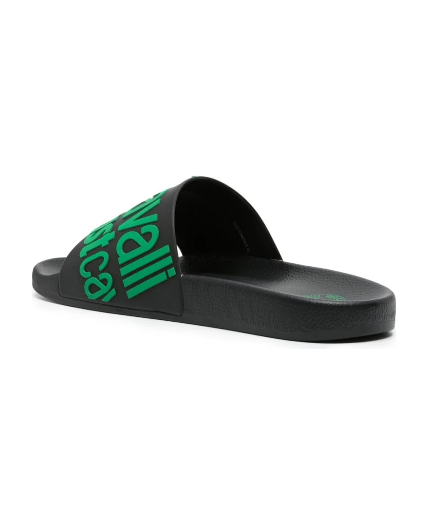 Just Cavalli Pool Slides - Black