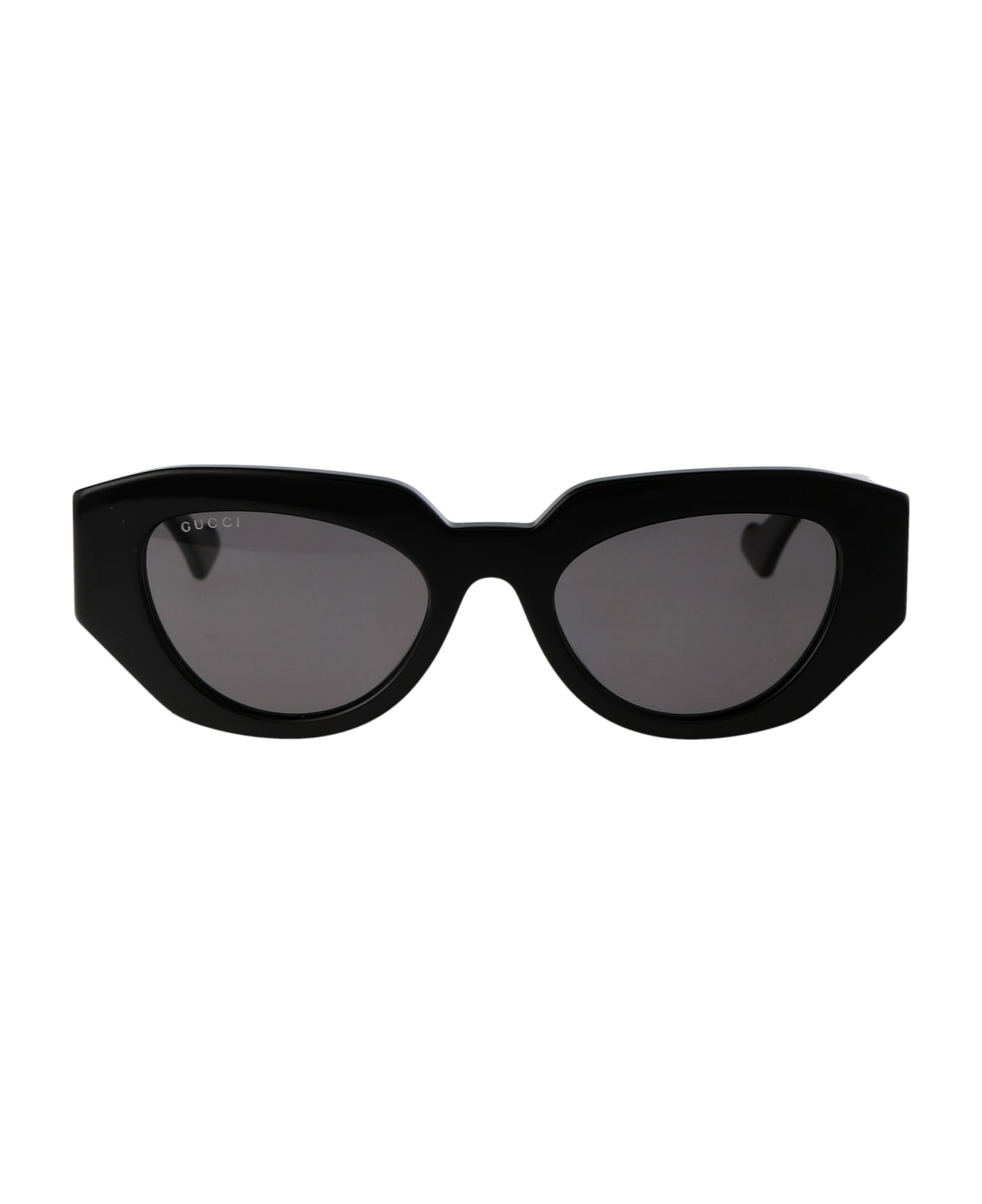 Gucci Eyewear Gg1421s Sunglasses - 001 BLACK BLACK GREY