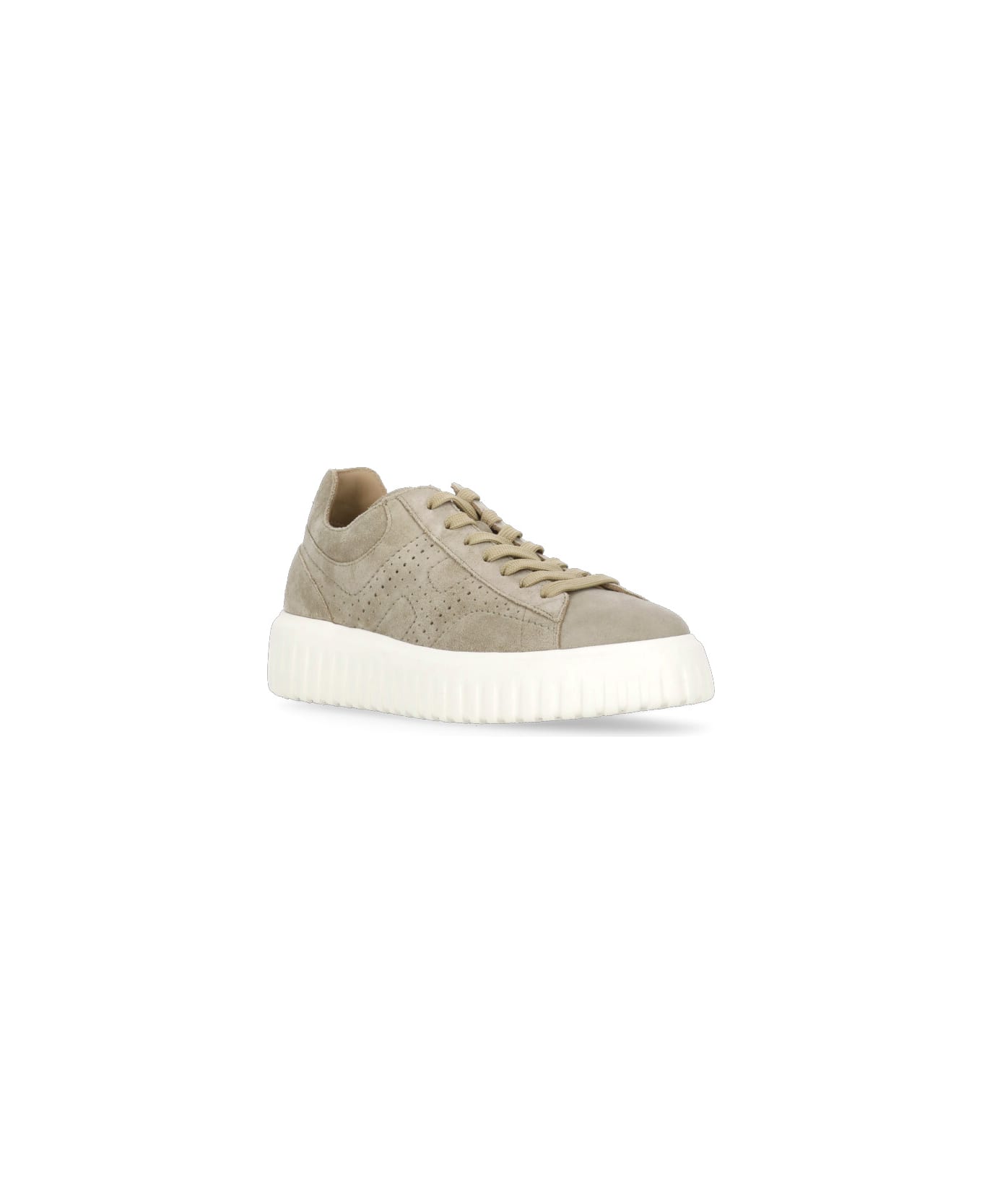 Hogan H-stripes Sneakers - Beige