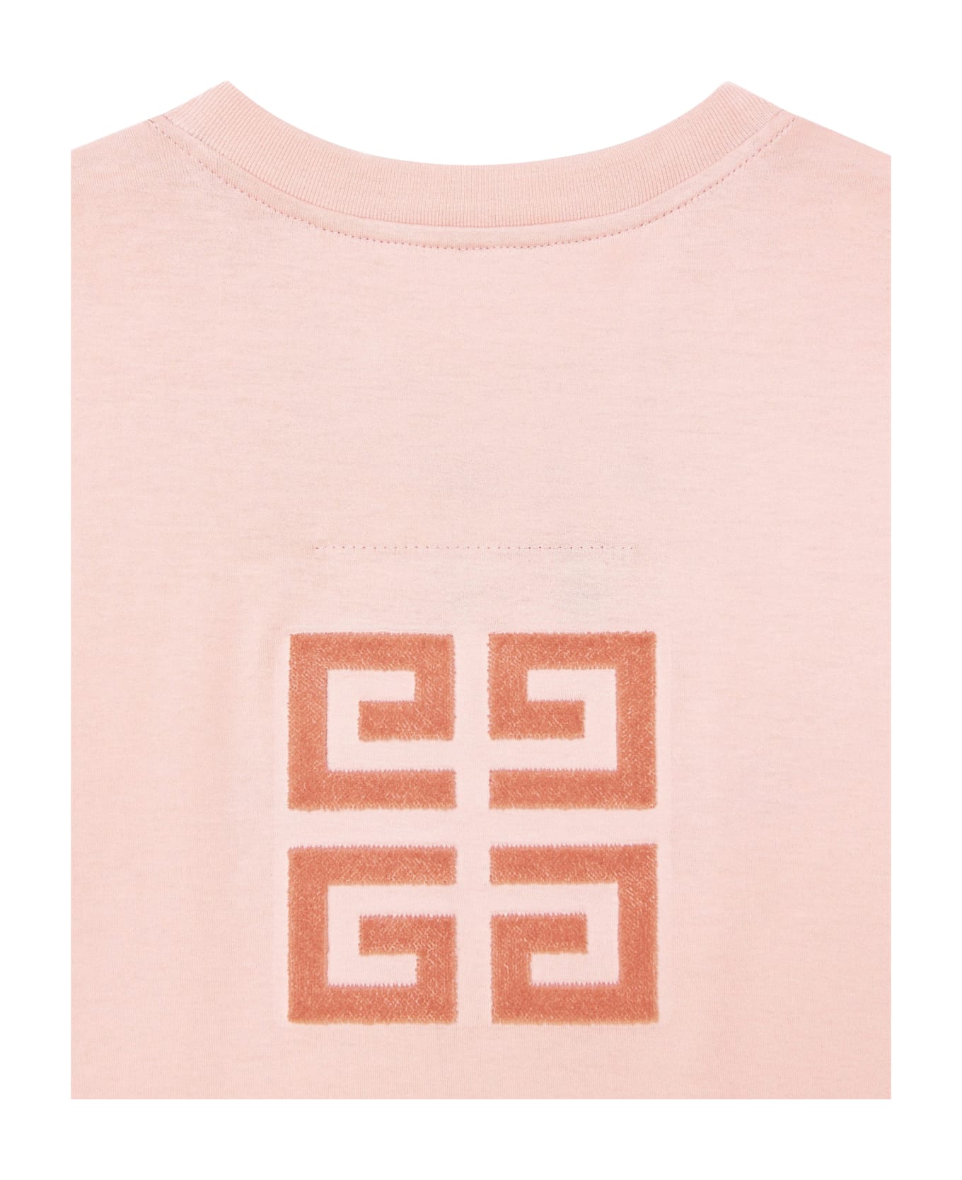 Givenchy 4g Tufting Cotton T-shirt - Blush Pink