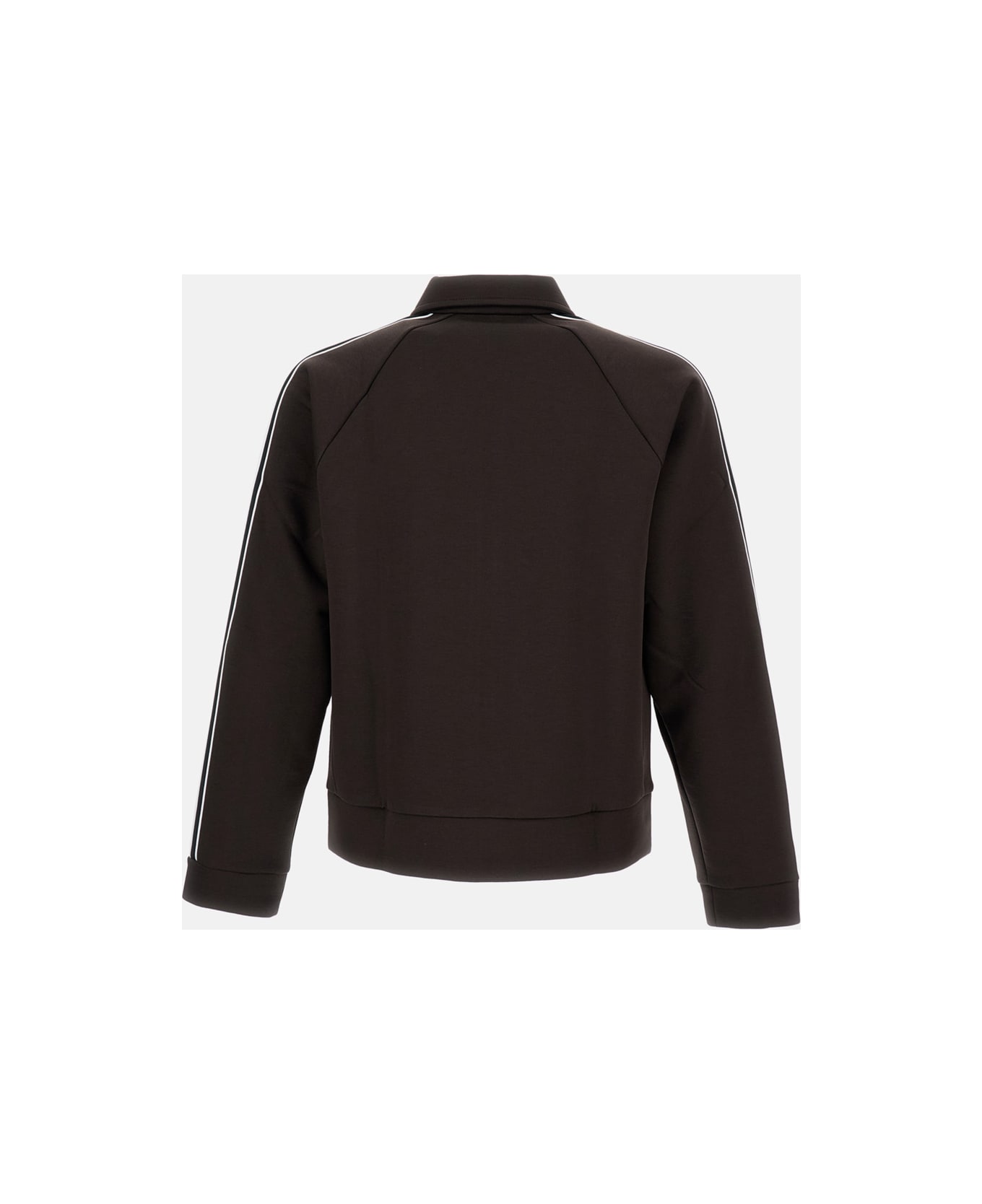 Lacoste Zip-up Sweatshirt - Brown
