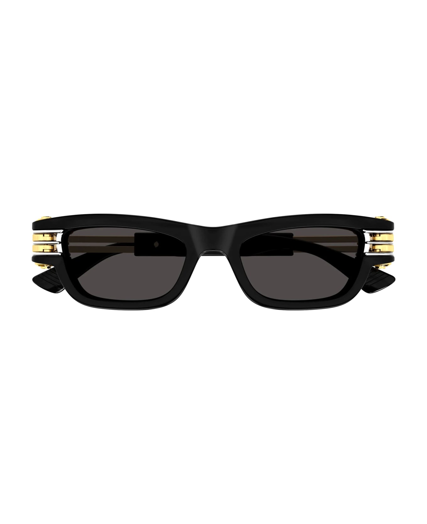 Bottega Veneta Eyewear Bolt - Bv1308s-001 - Black Sunglasses - Black