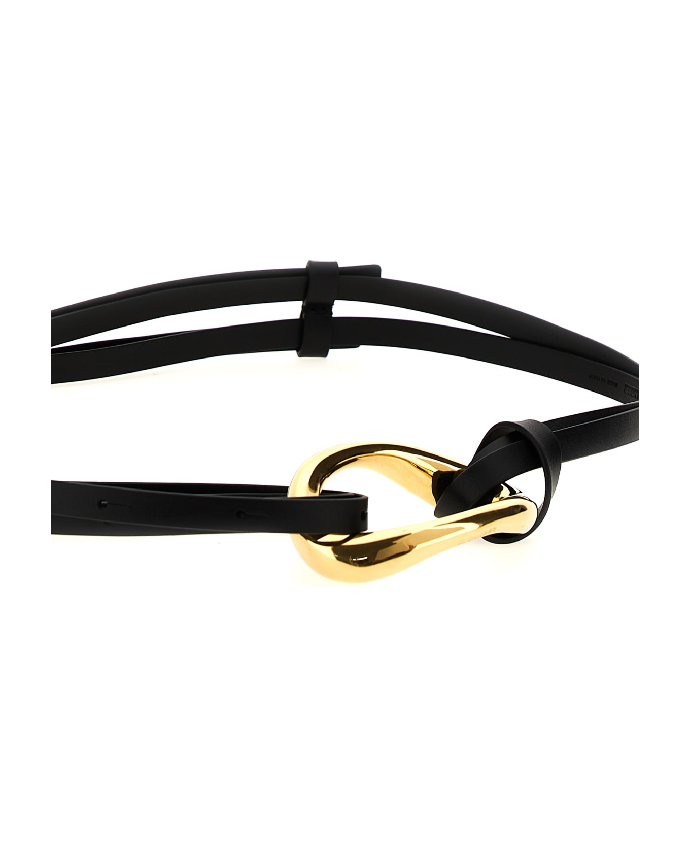 Jil Sander Leather Belt - Black   ベルト
