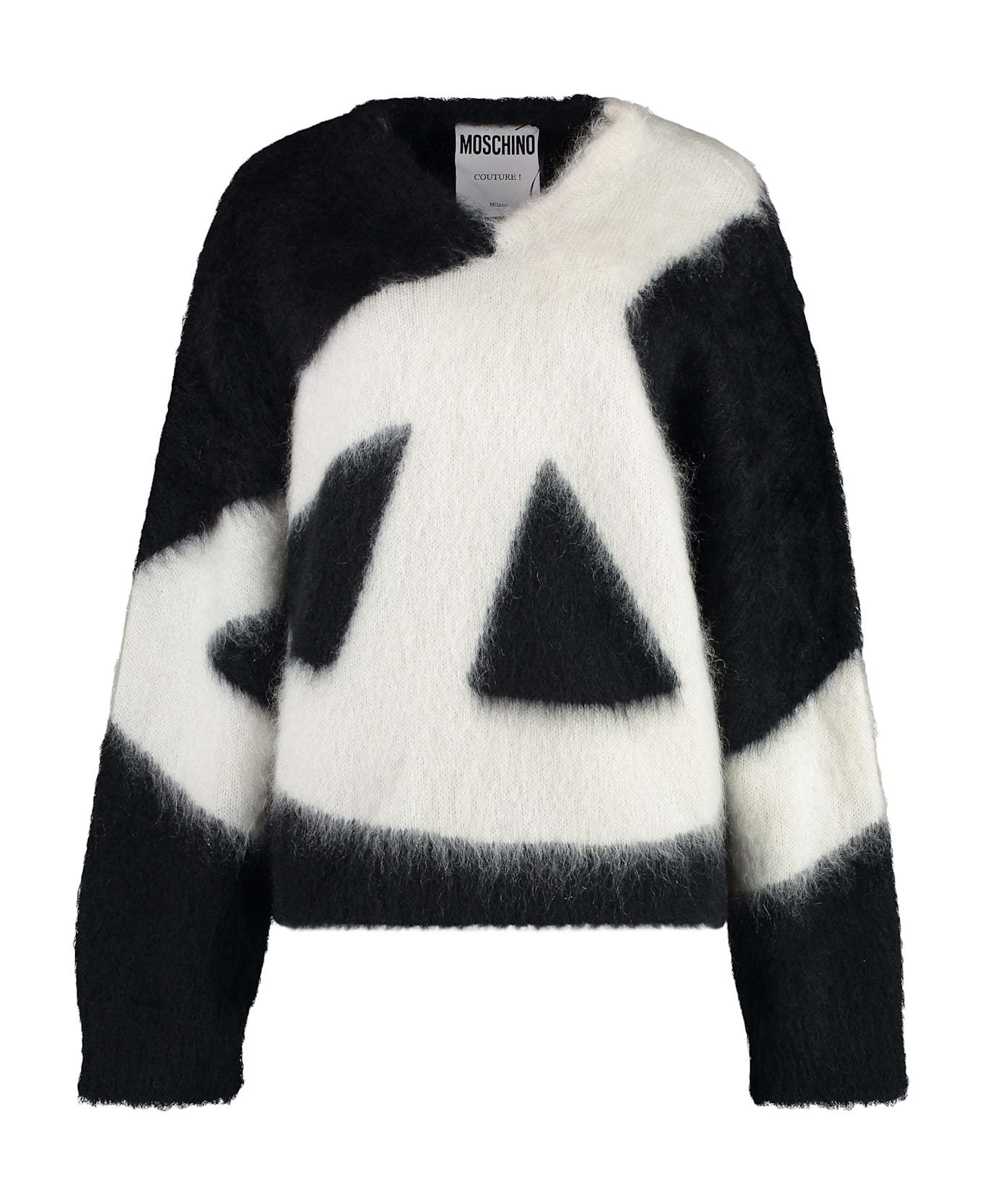 Moschino Wool Blend Pullover - black