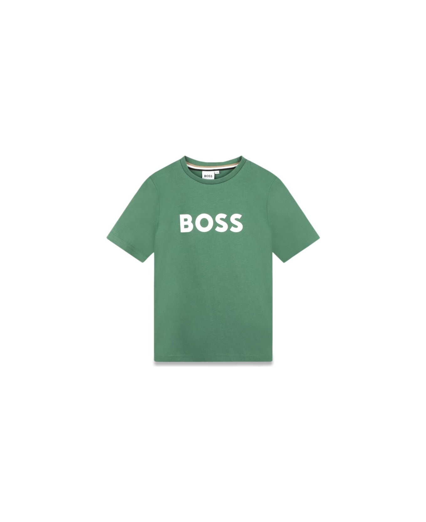 Hugo Boss Tee Shirt - BROWN