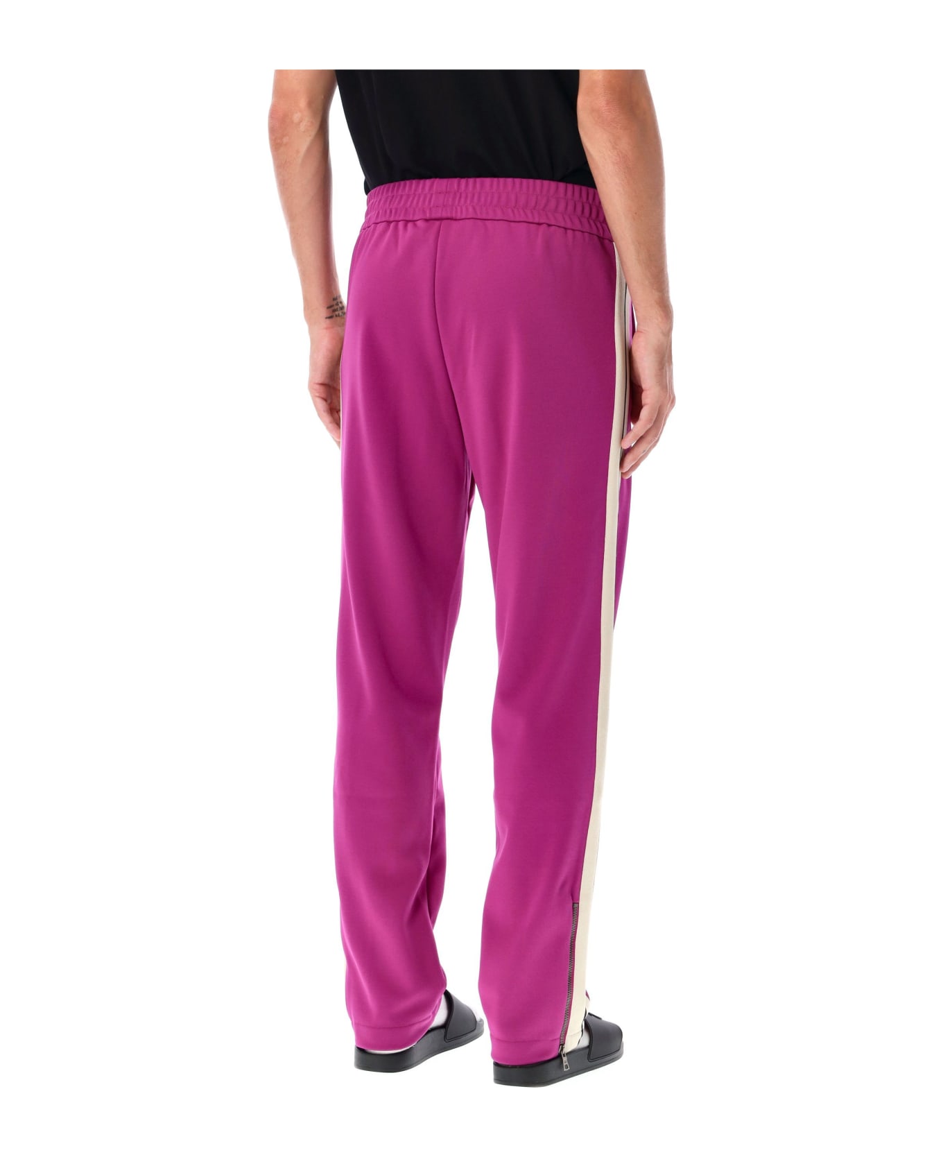 Palm Angels Jersey Track Pants - PURPLE