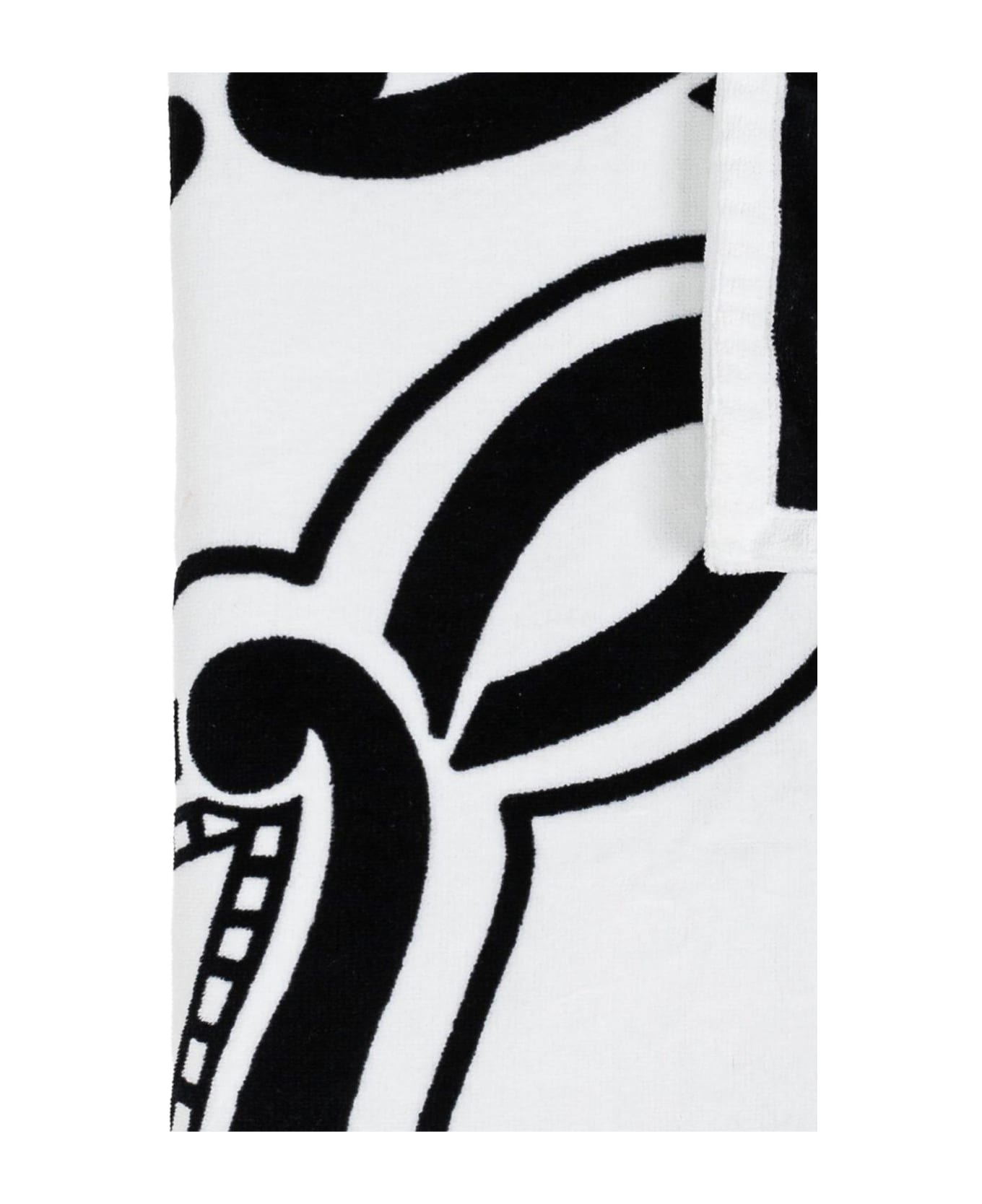 Dolce 
Gabbana Logo Printed Bath Towel - MultiColour