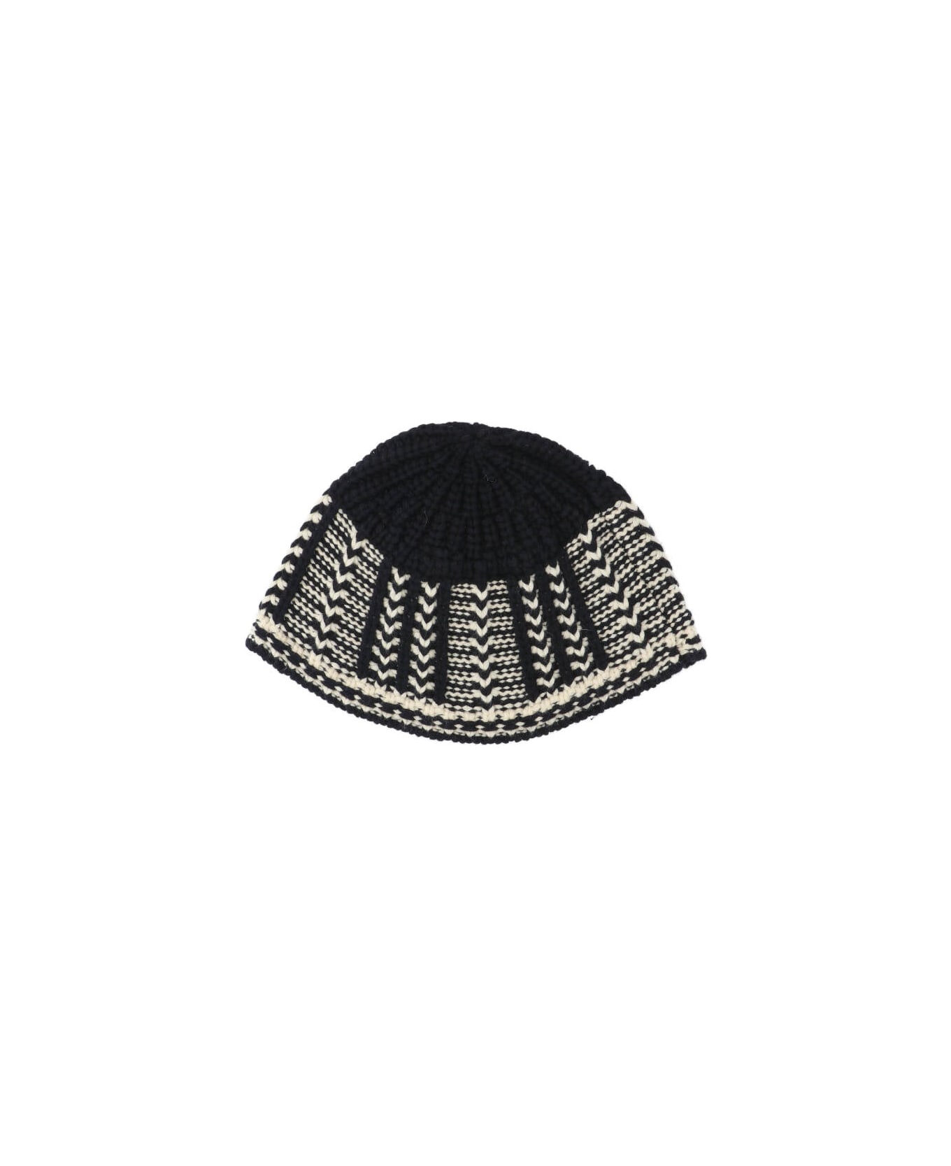 Low Classic Wool Blend Beanie - Black  