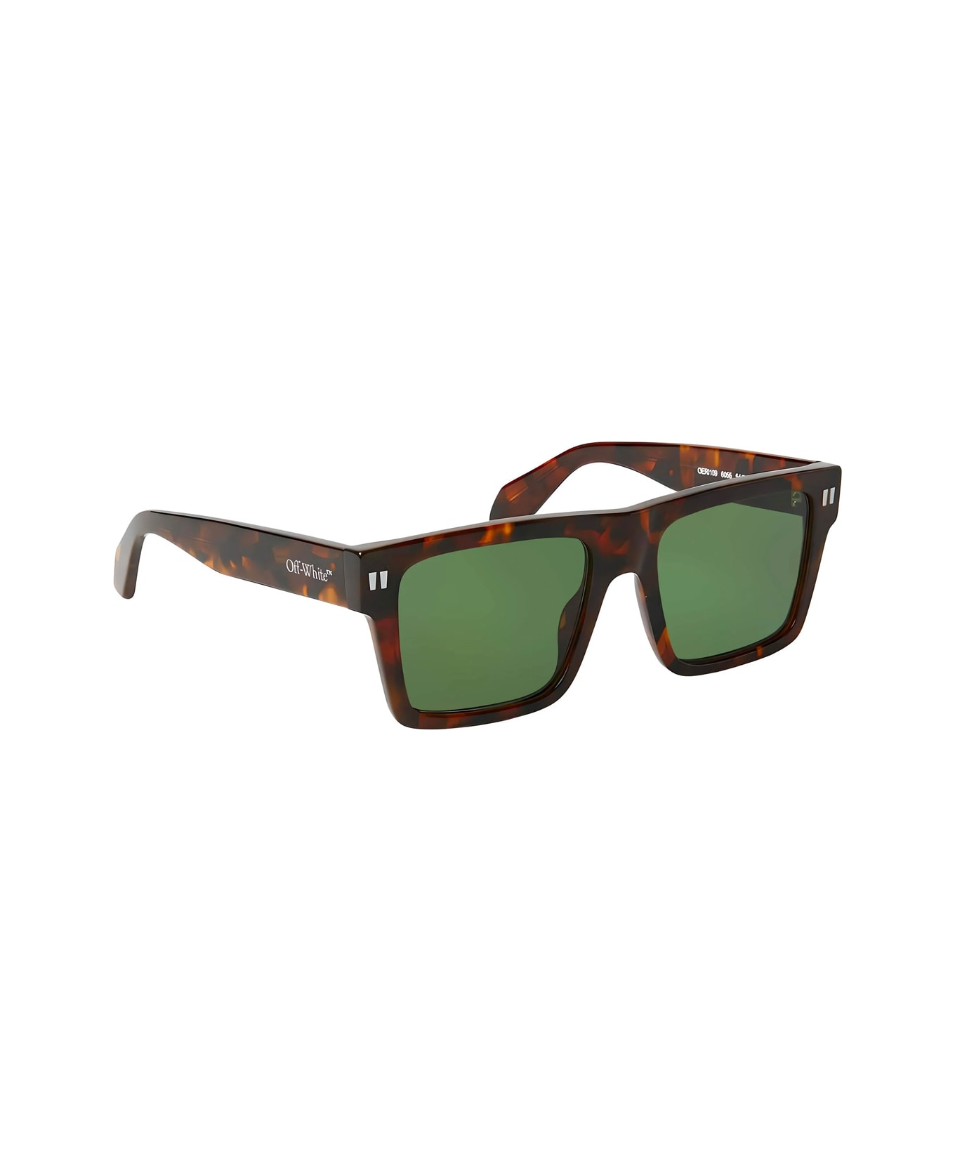 Off-White Oeri109 Lawton 6055 Havana Sunglasses - Marrone サングラス