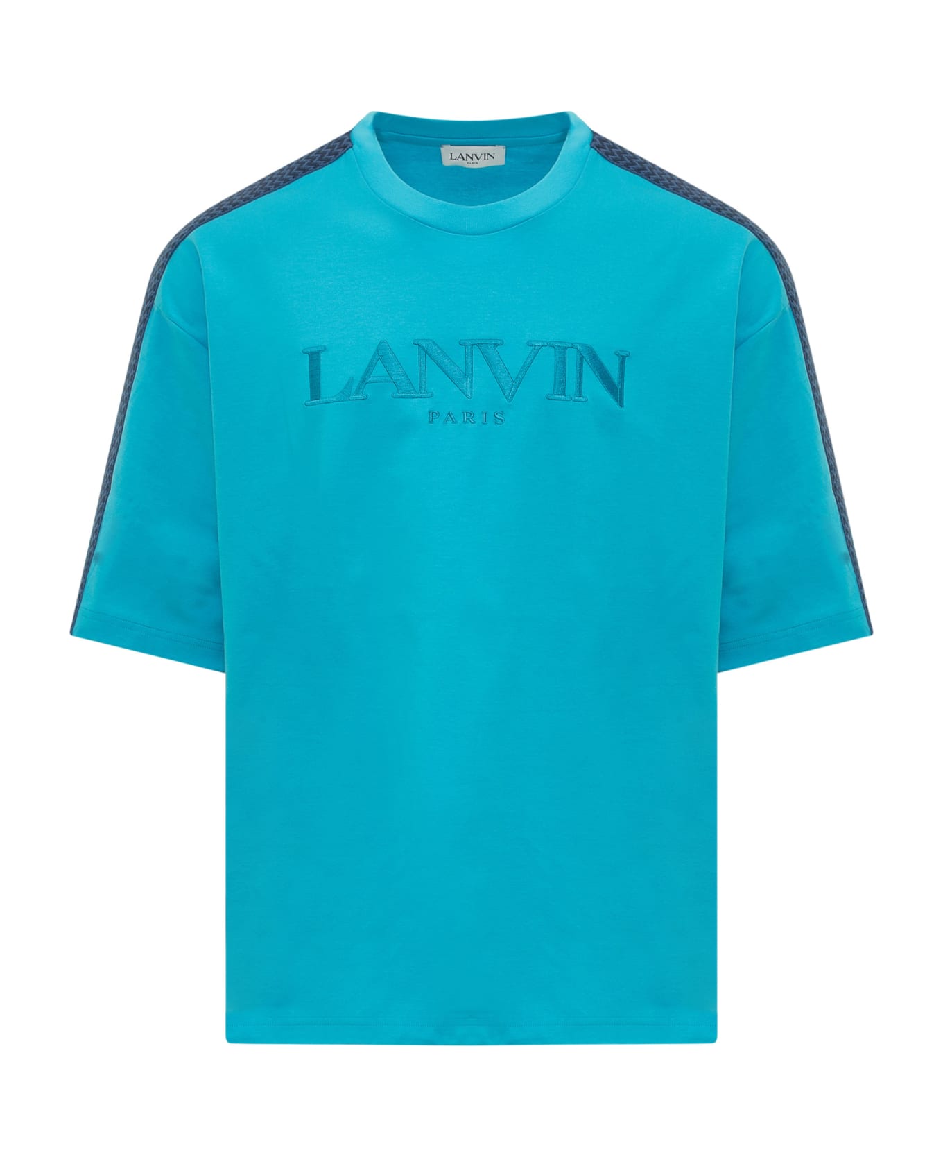 Lanvin T-shirt With Logo - Pool