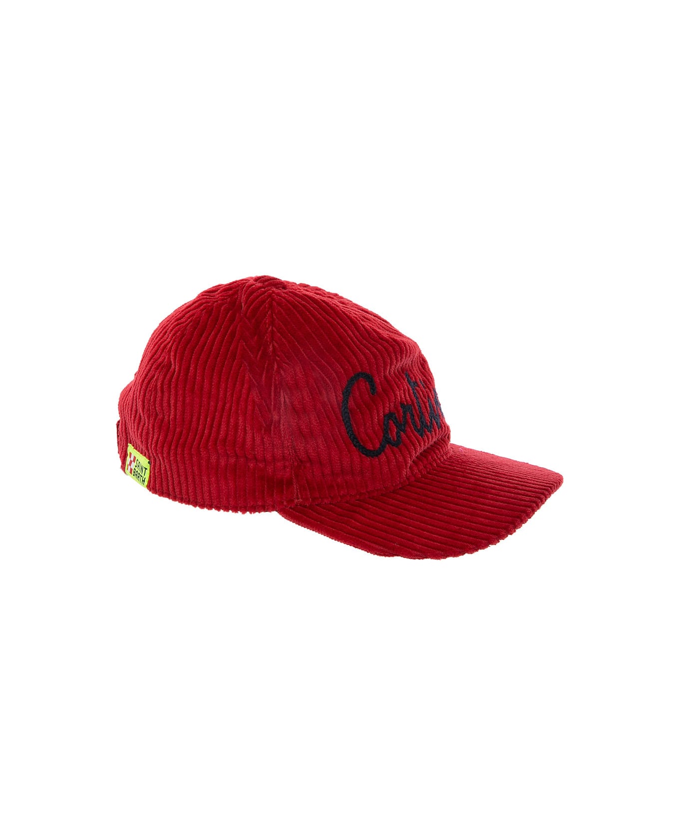 MC2 Saint Barth Baseball Cap With Cortina Embroidery - RED