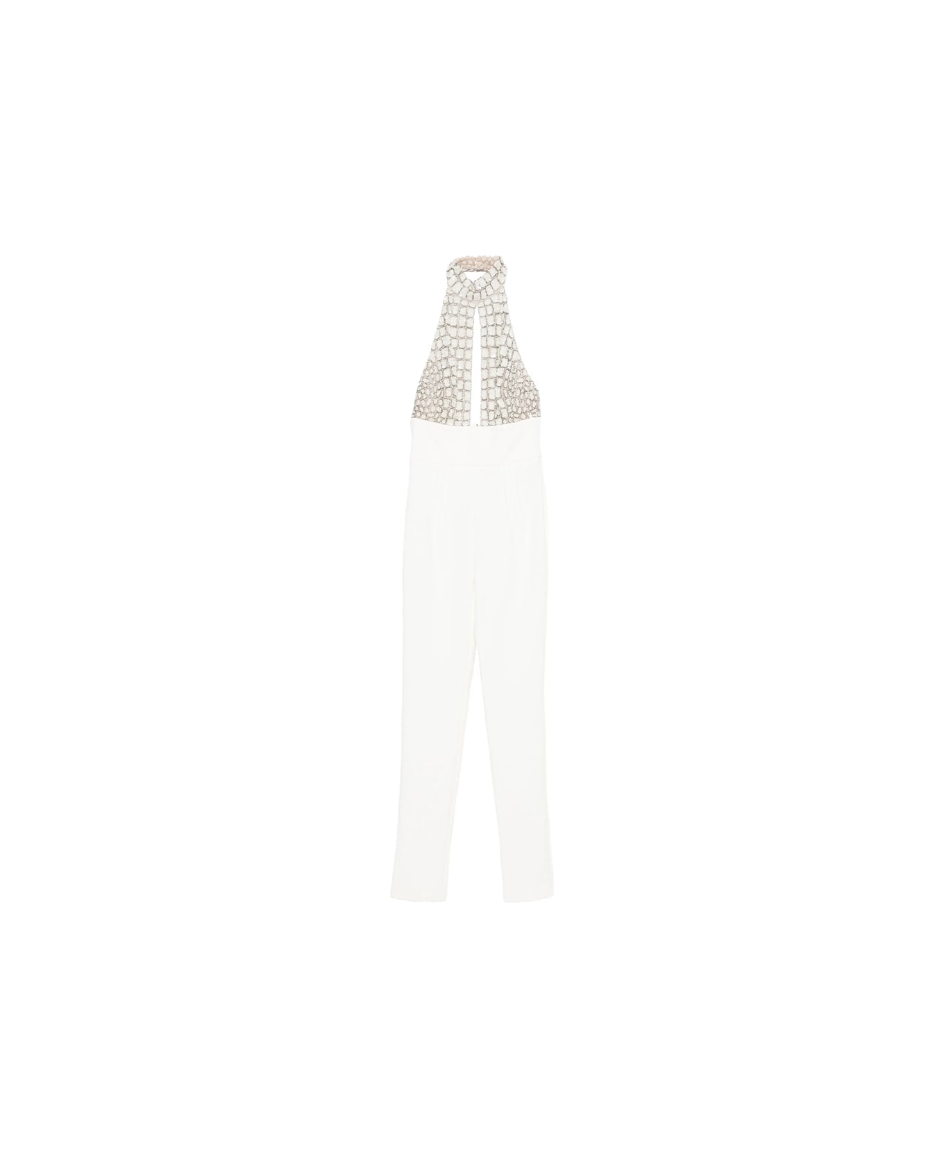 Elisabetta Franchi Jumpsuit - WHITE