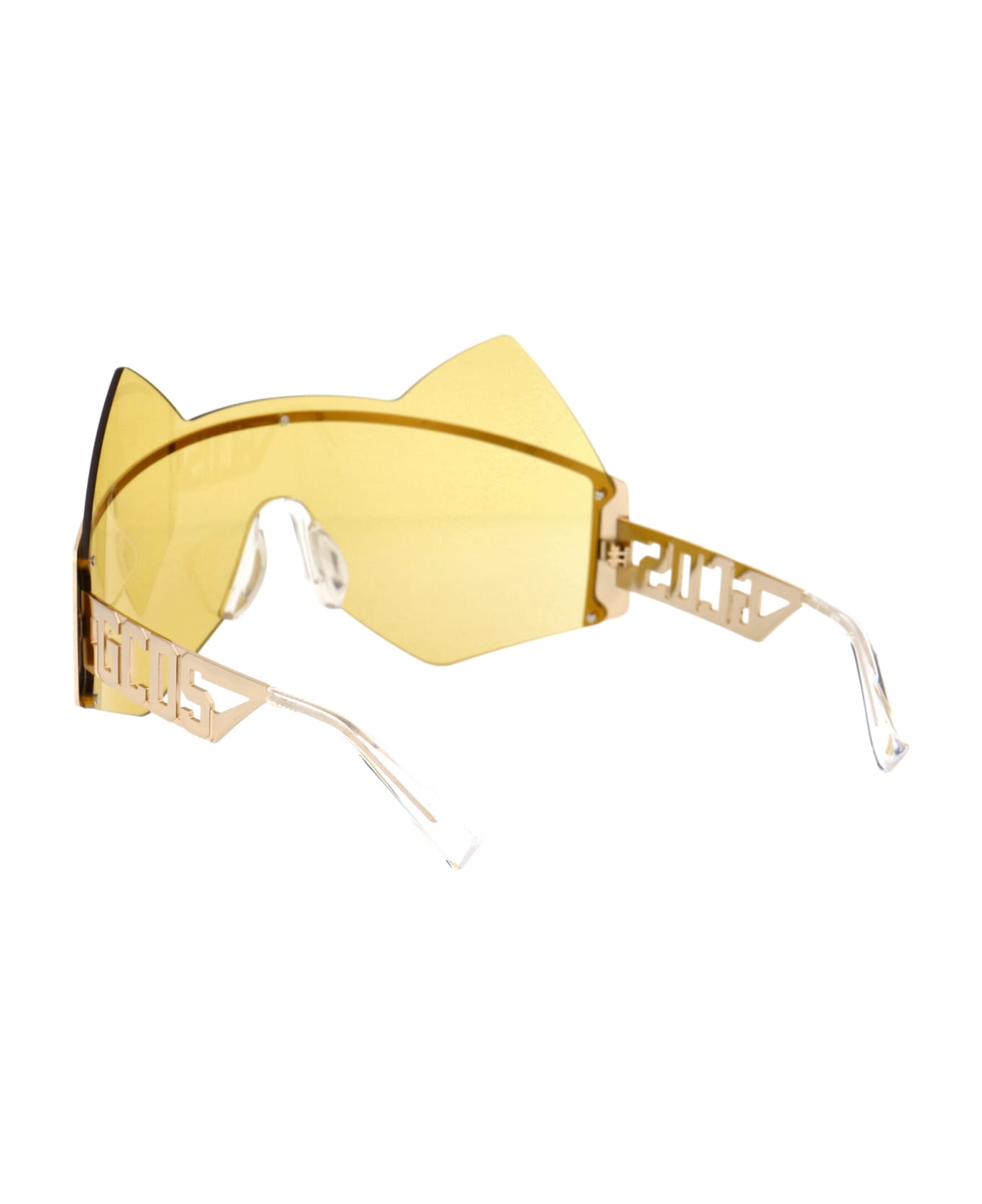 GCDS Gd0002 Sunglasses - 32F YELLOW サングラス