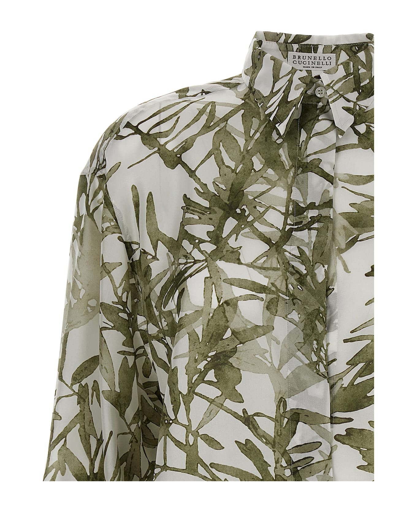 Brunello Cucinelli Silk Shirt - Multicolor