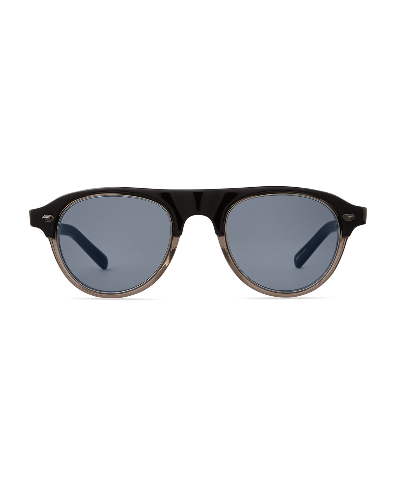 Mr. Leight Stahl S Stone Laminate-gunmetal/blue Opal Sunglasses - Sunglasses SMU 08X