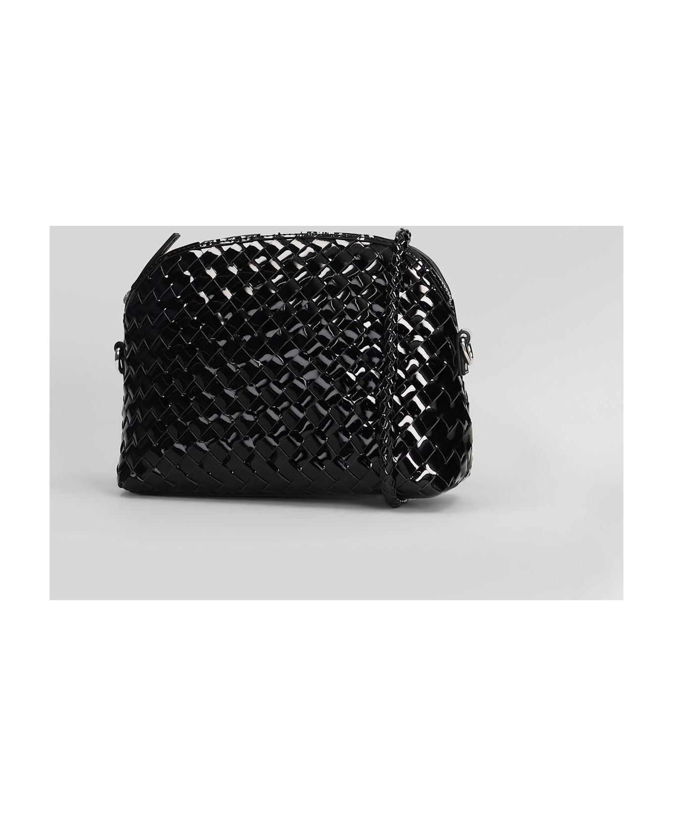 Dragon Diffusion Chunky Fellini Shoulder Bag In Black Leather - black