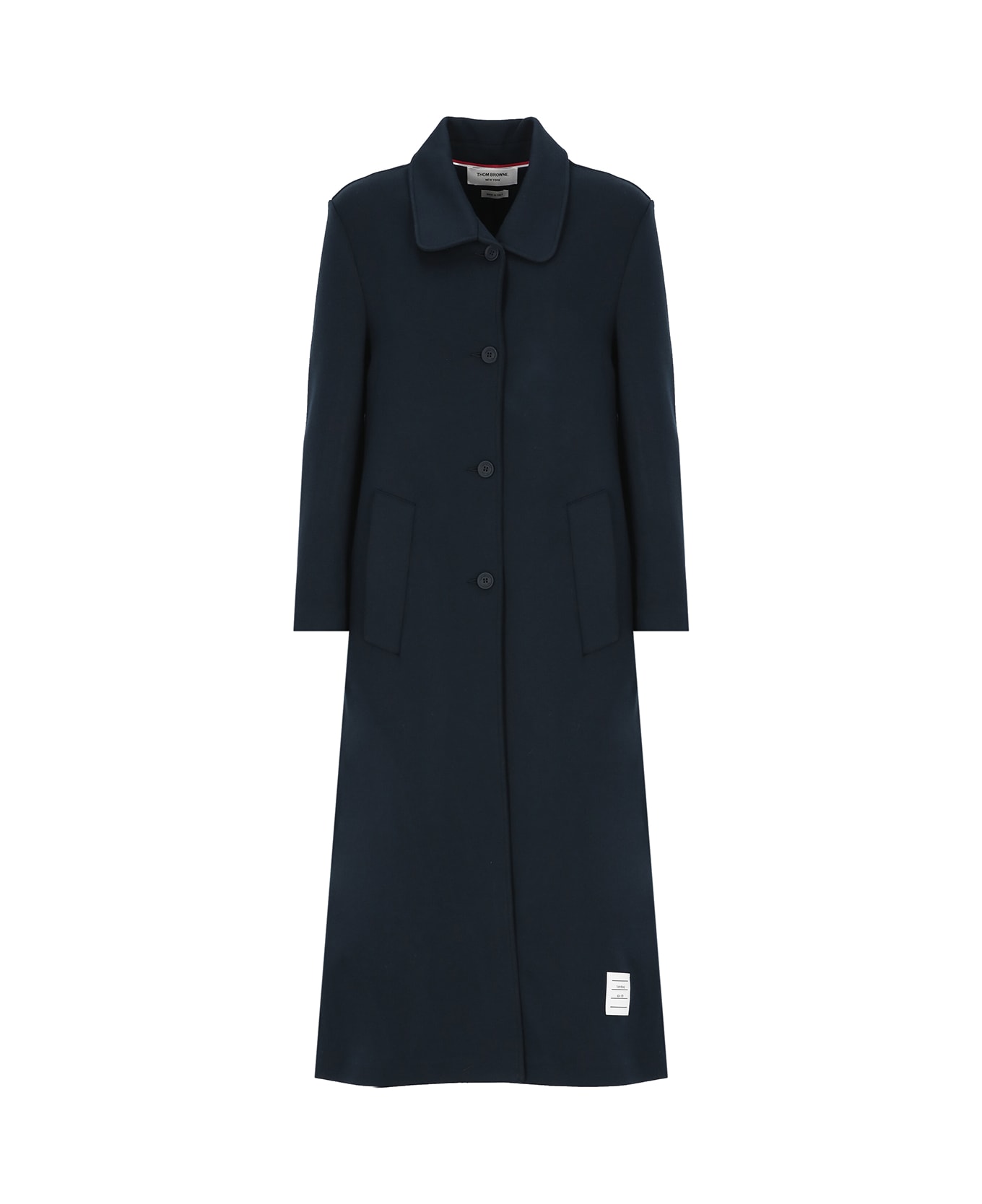 Thom Browne Cotton Coat - Blue