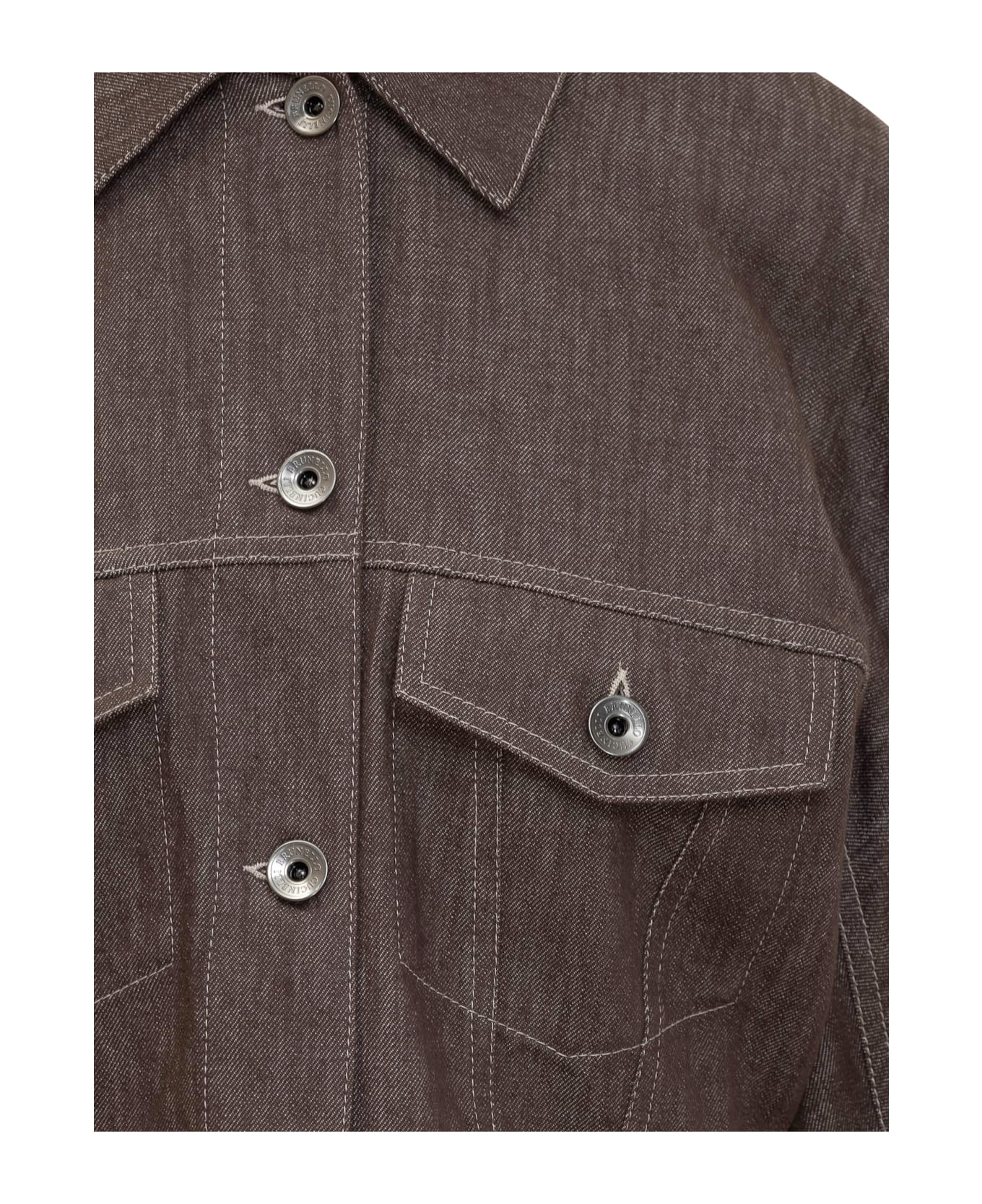 Brunello Cucinelli Jacket - BROWN