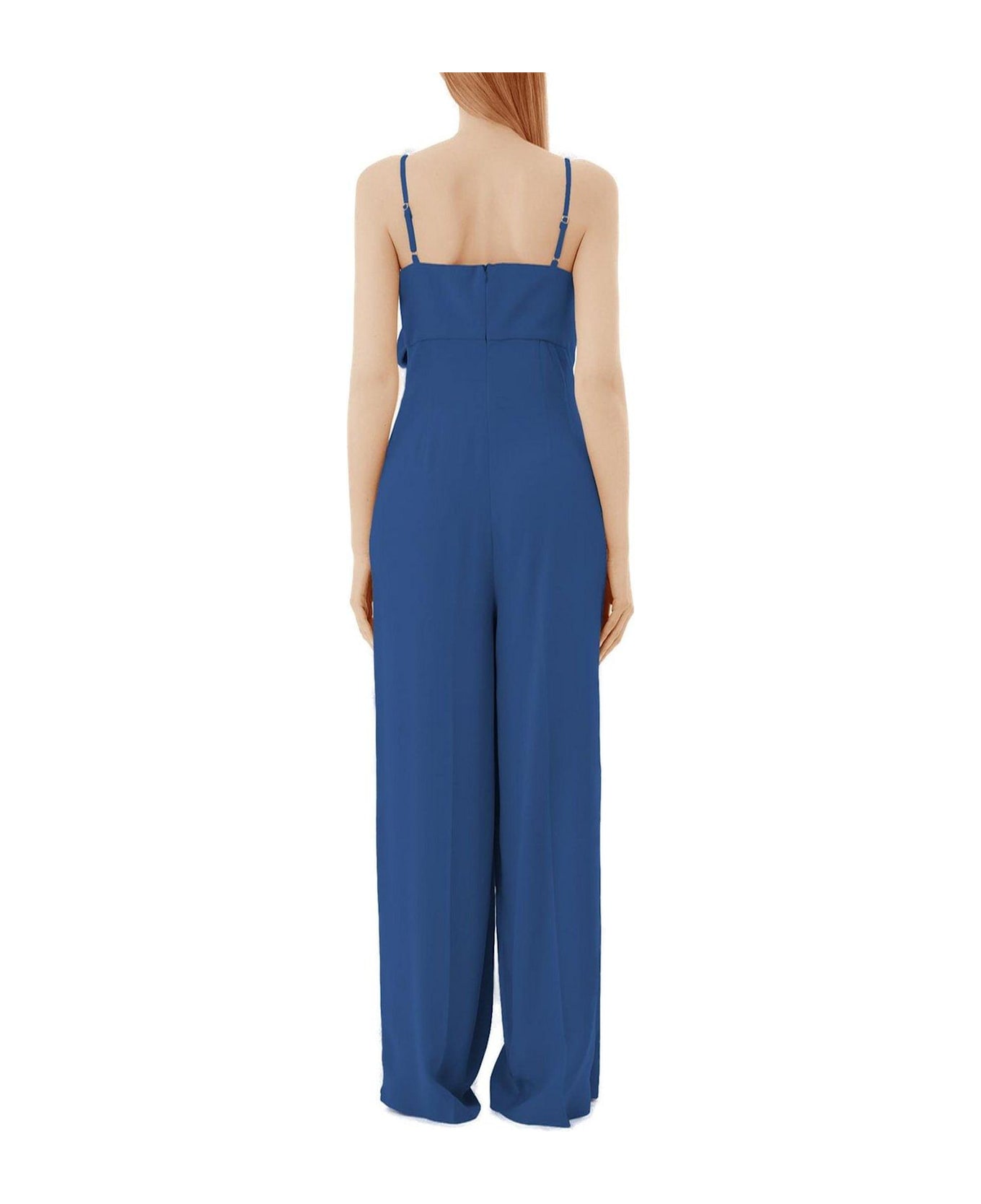 Liu-Jo Smart Bow Detailed Jumpsuit Liu-Jo - BLUE