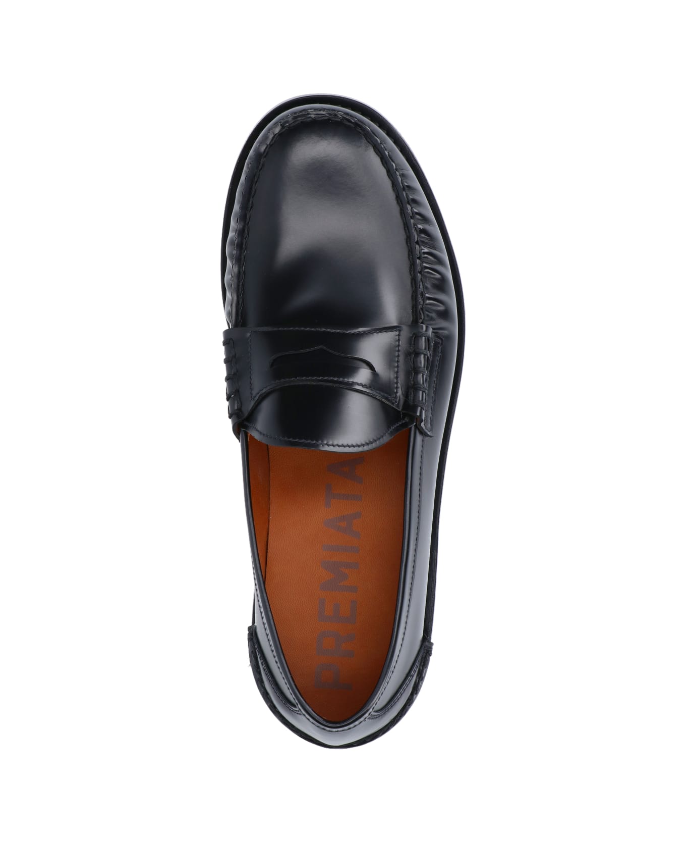 Premiata Leather Loafers - Black