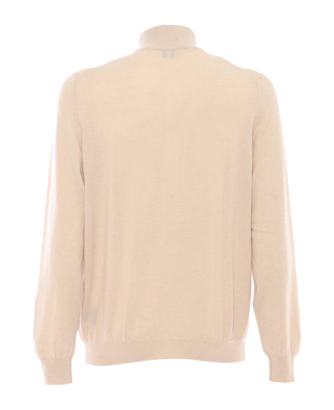 Fedeli Button Cardigan L/s Knitted Sweater Man - GOLD