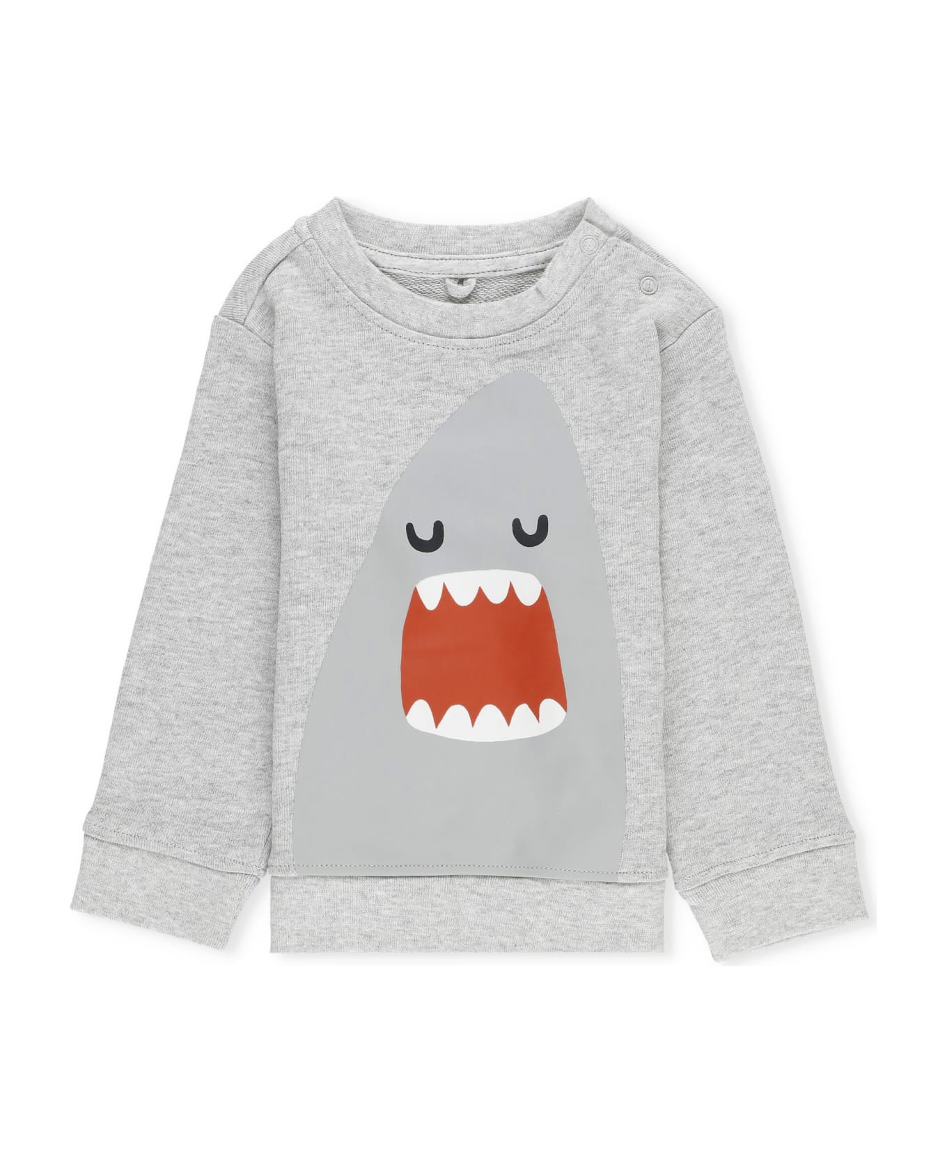 Stella McCartney Kids Sweatshirt With Print - Grey ニットウェア＆スウェットシャツ