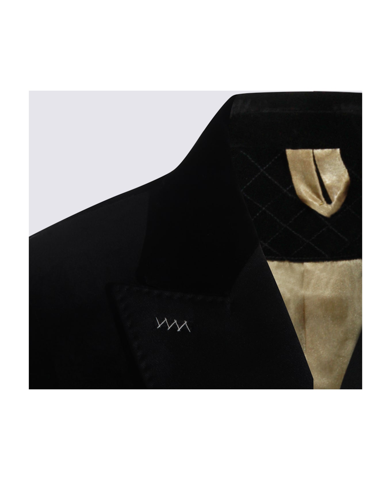 Max Mara Black Cotton Orario Blazer - Black