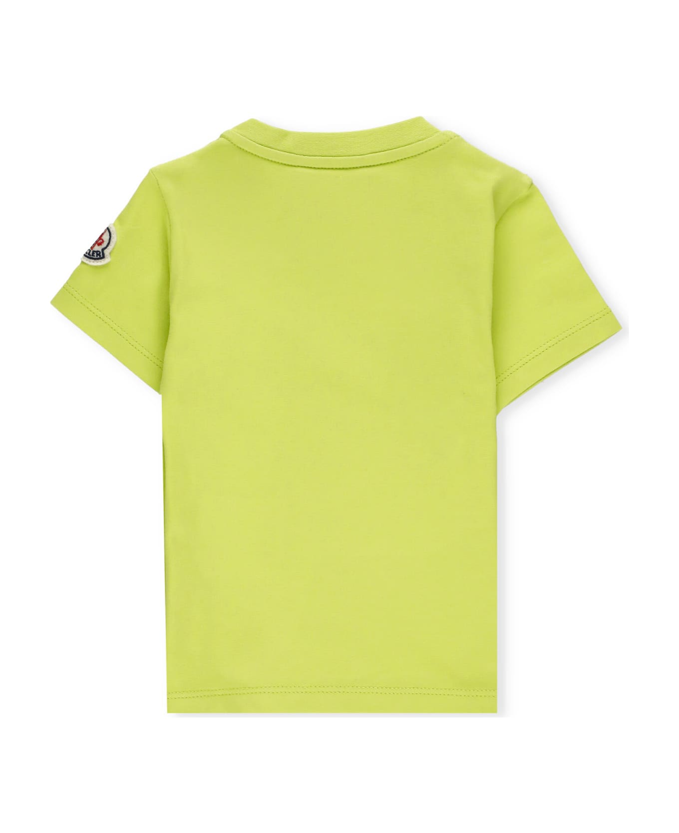 Moncler Cotton T-shirt - Green Tシャツ＆ポロシャツ