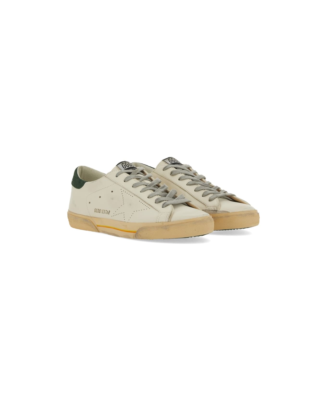 Golden Goose Superstar Sneaker - WHITEGREEN