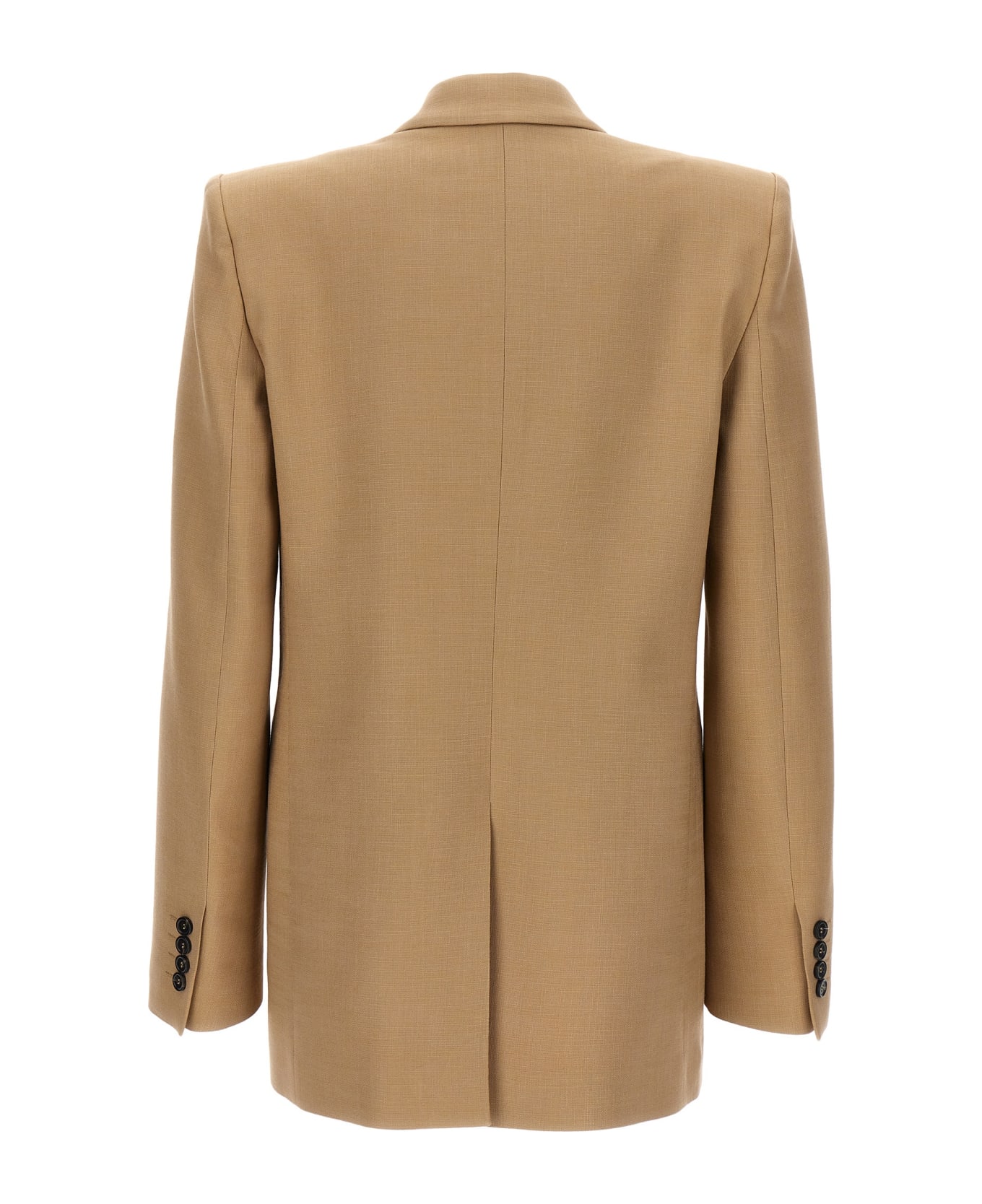 MSGM Double-breasted Blazer - Sand コート