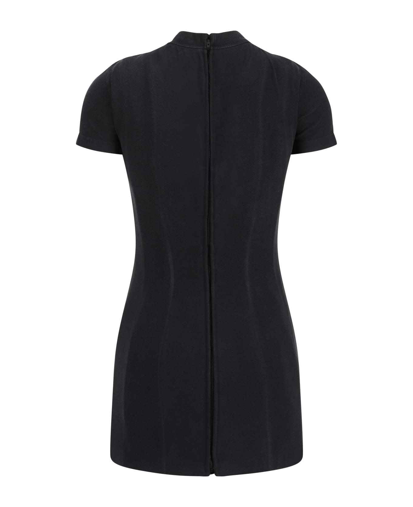 Balenciaga T-shirt Dress - Washed Black