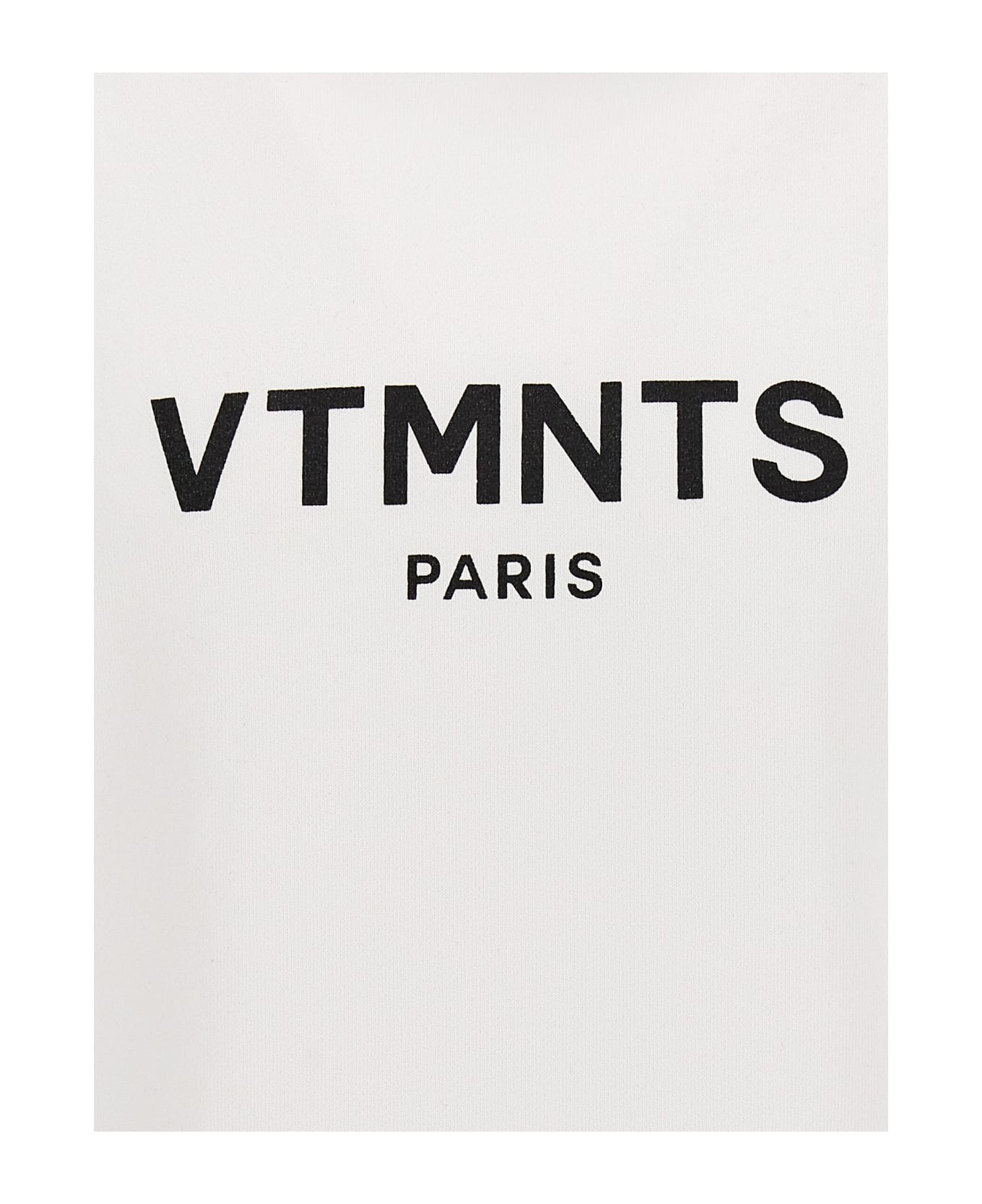 VTMNTS 'vtmns Logo' Hoodie - WHITE フリース