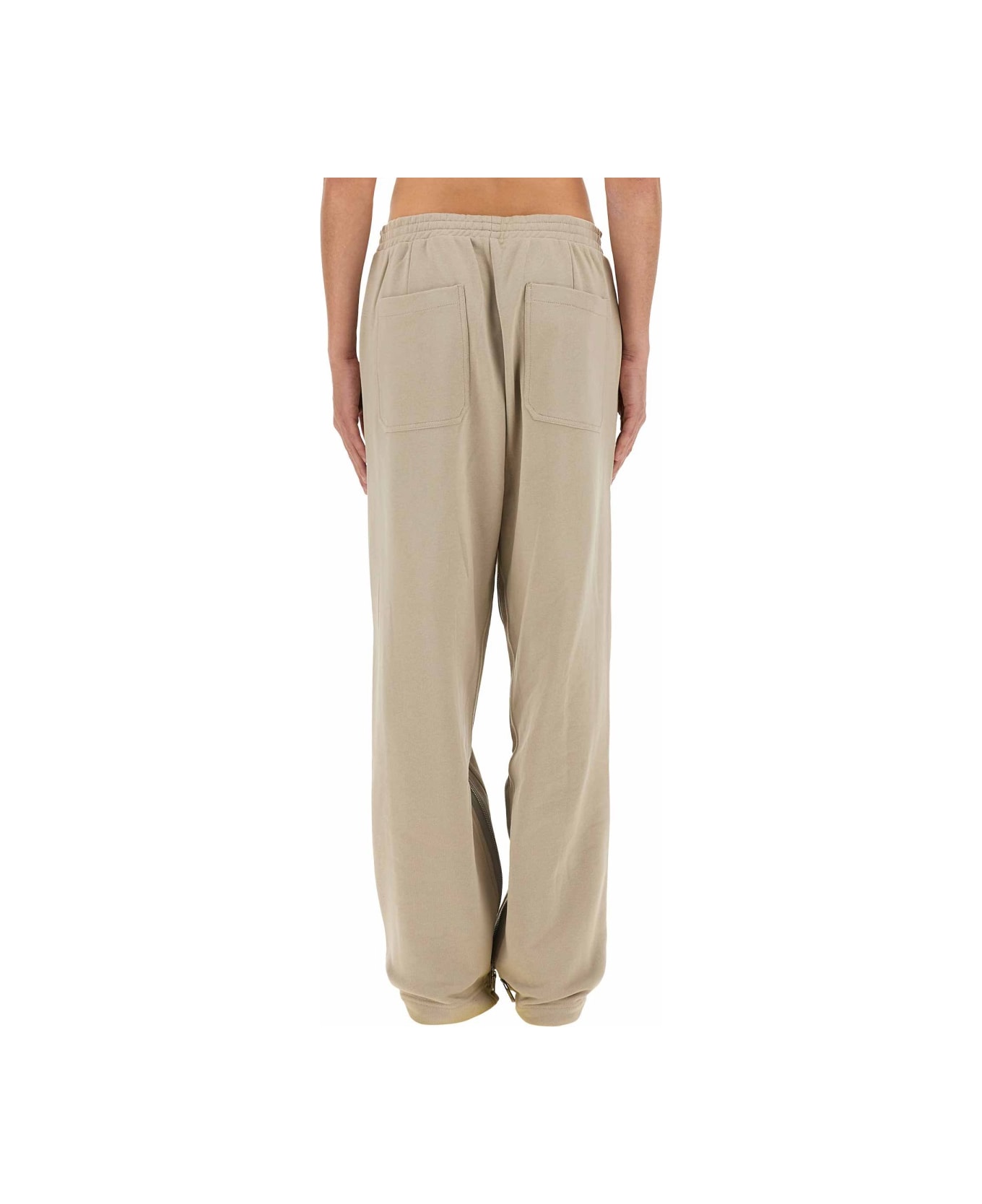 Helmut Lang Jogging Pants With Zipper - GREY