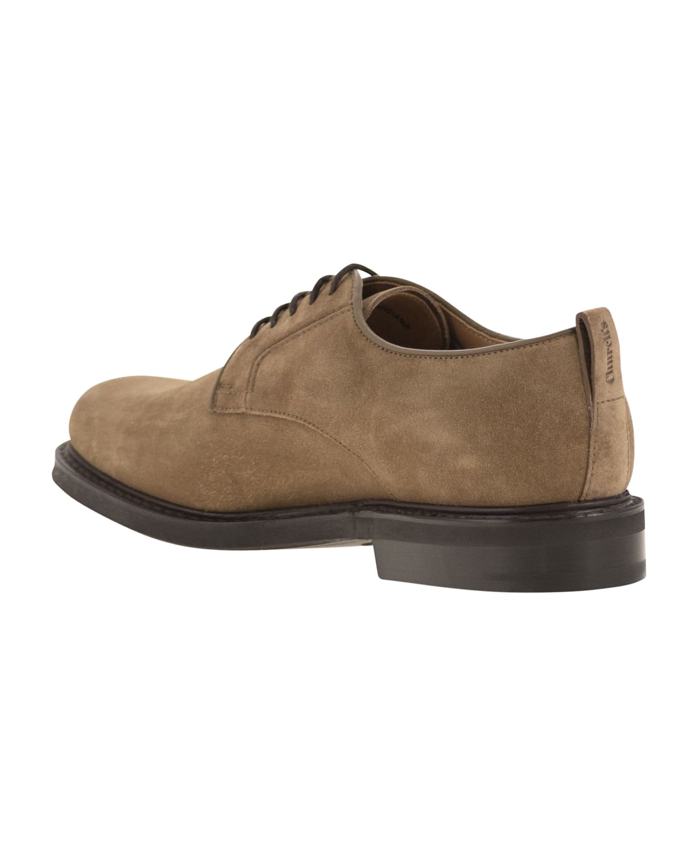 Church's Suede Lace-up Shoes - Beige