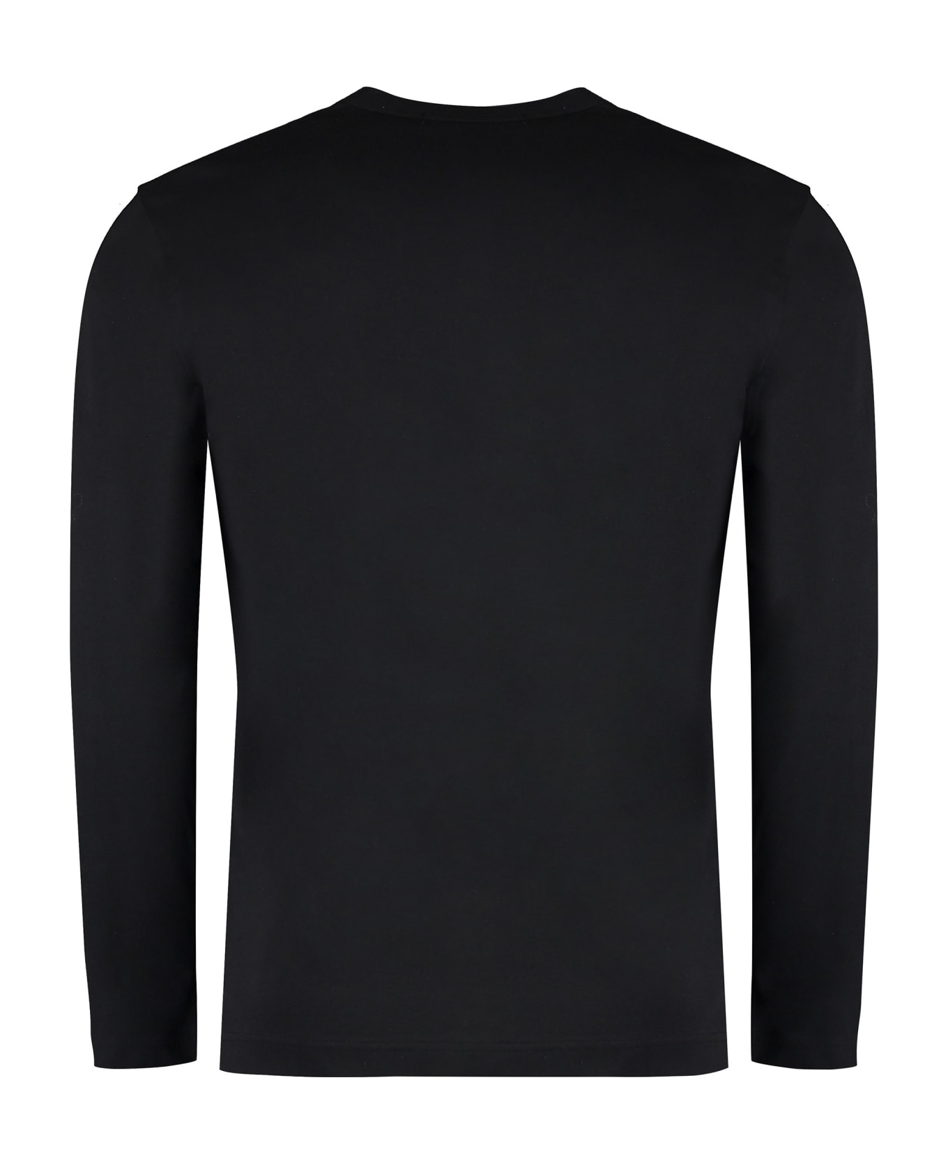 Comme des Garçons Shirt Long Sleeve Cotton T-shirt - black シャツ