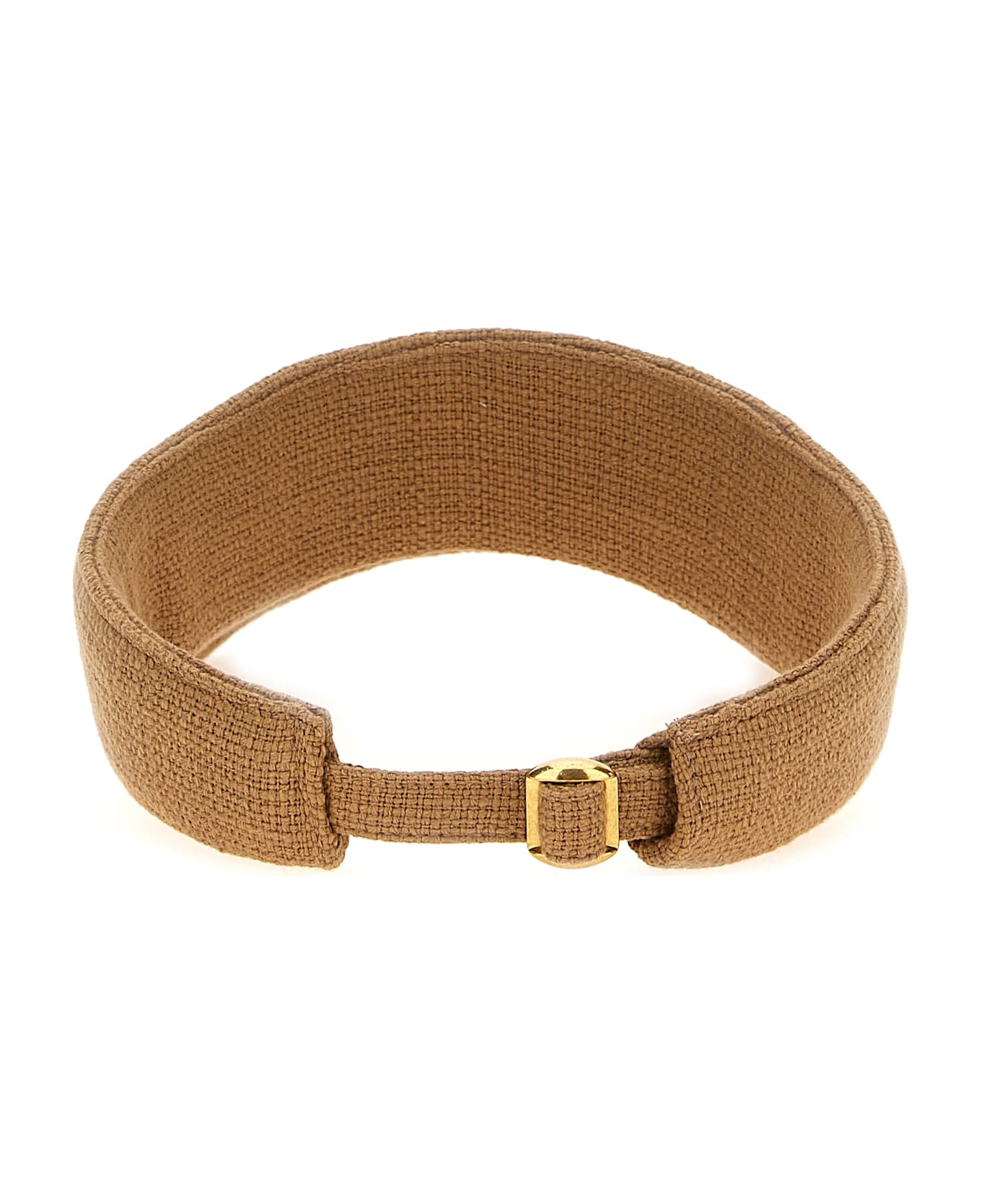 Valentino Garavani Visor Valentino Garavani Vlogo - Beige