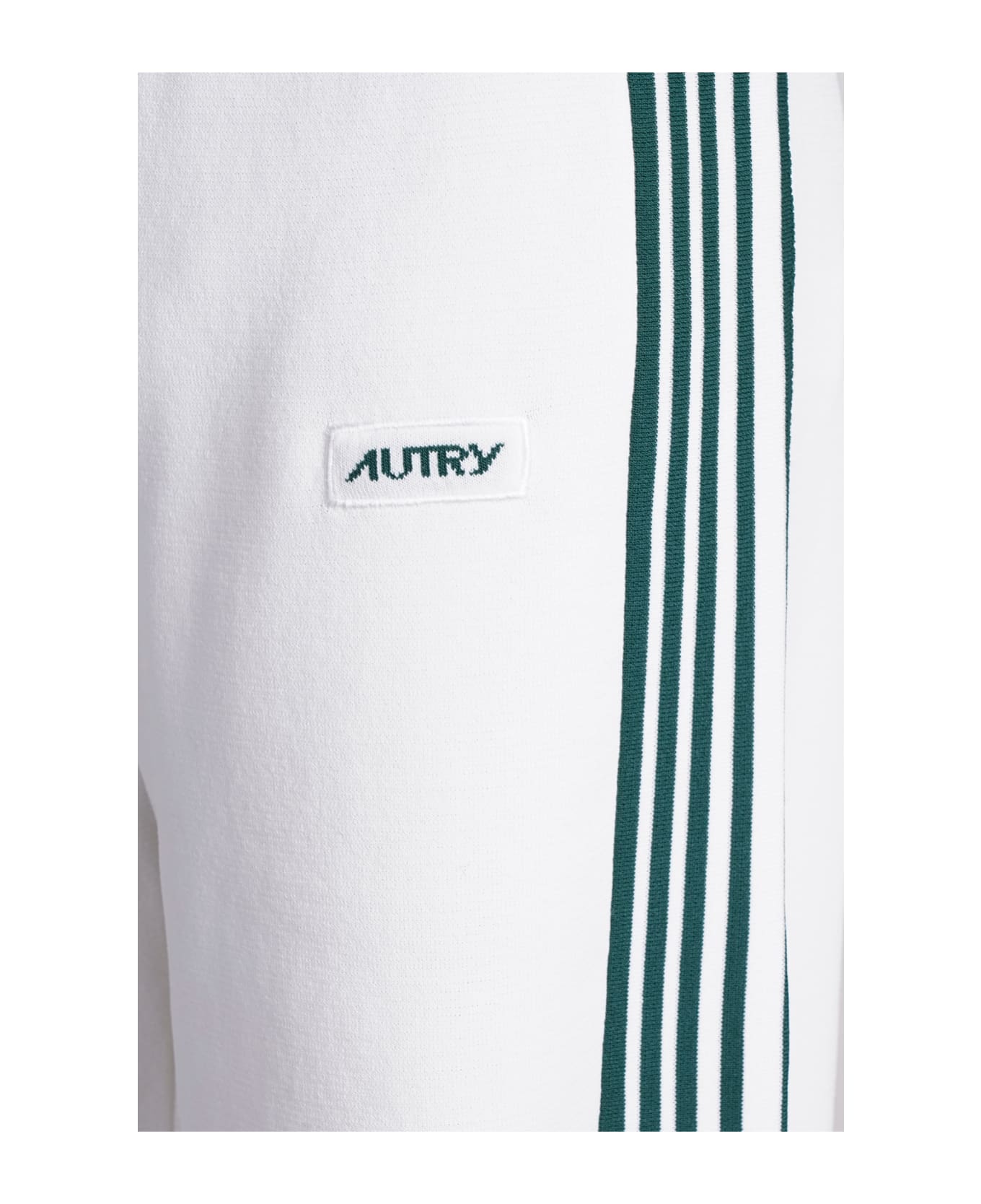 Autry Viscose Blend Short Pants With Logo - White name:468