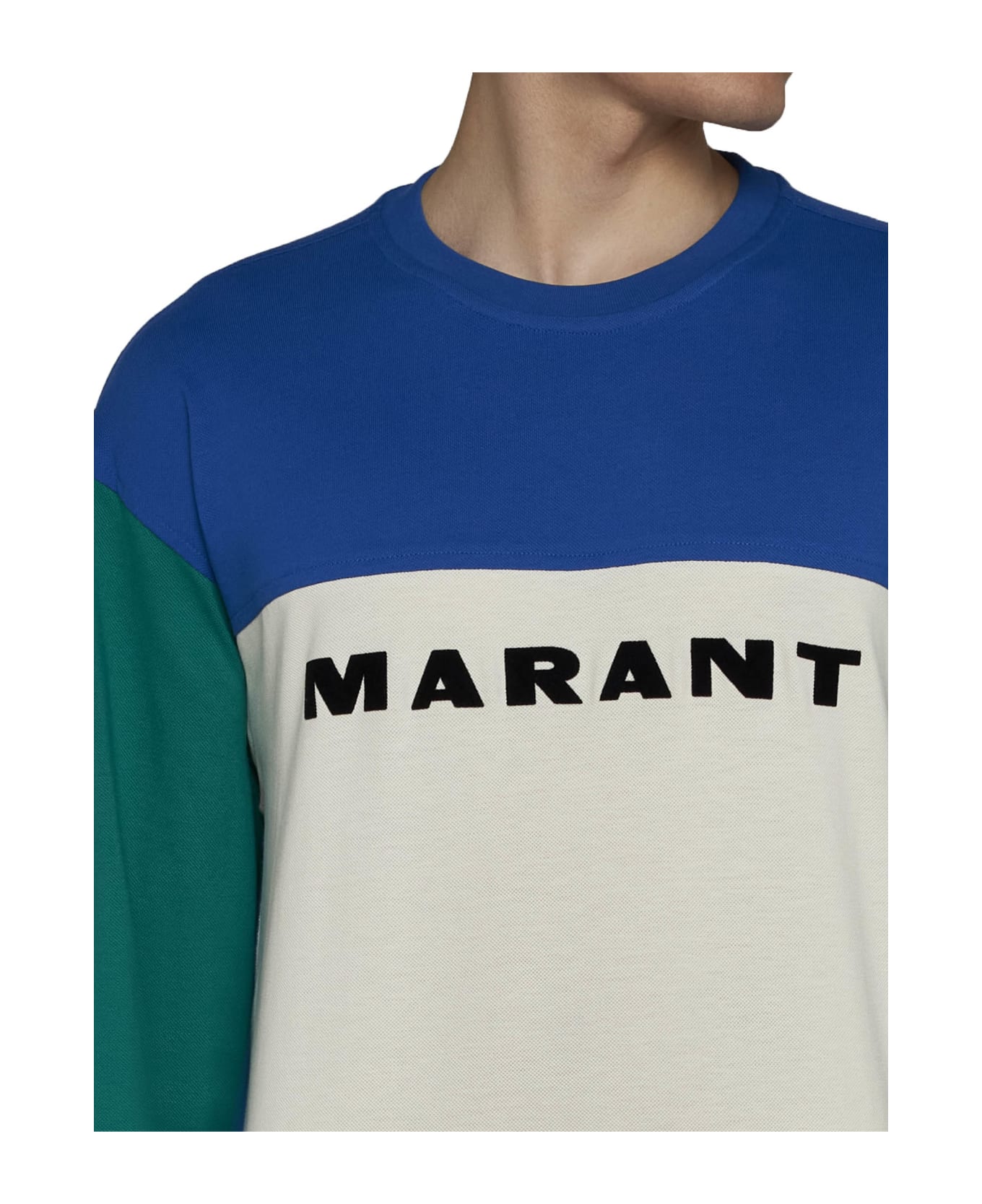 Isabel Marant Aftone Crewneck Sweatshirt - Emerald