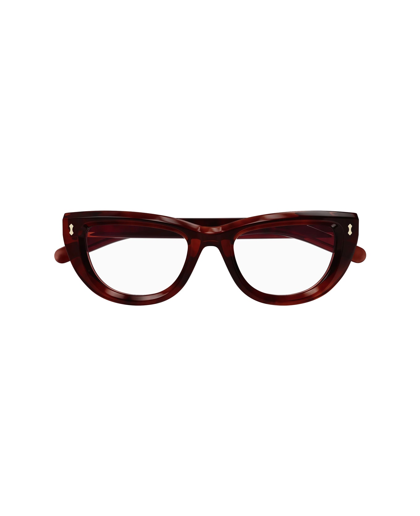 Gucci Eyewear Gucci Gg1521o Linea Rivets 003 Glasses - Rosso