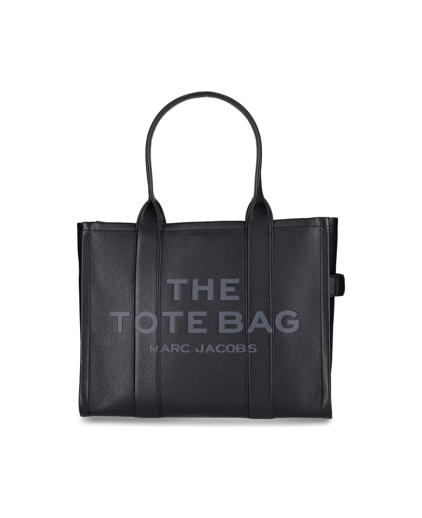 Marc Jacobs The Leather Large Tote Bag - Black トートバッグ